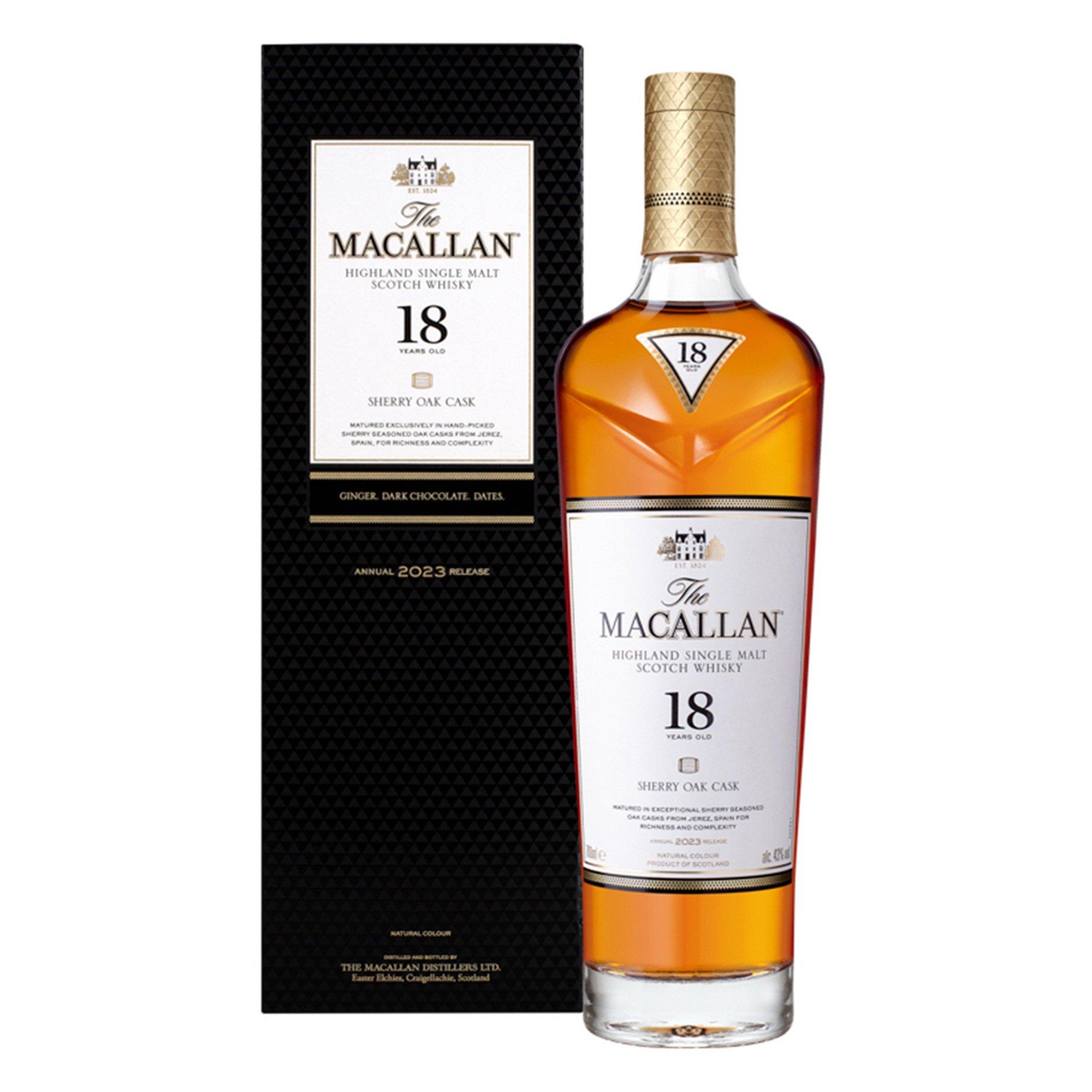 Brown - Macallan - Macallan 18yr Sherry 2023 - 1