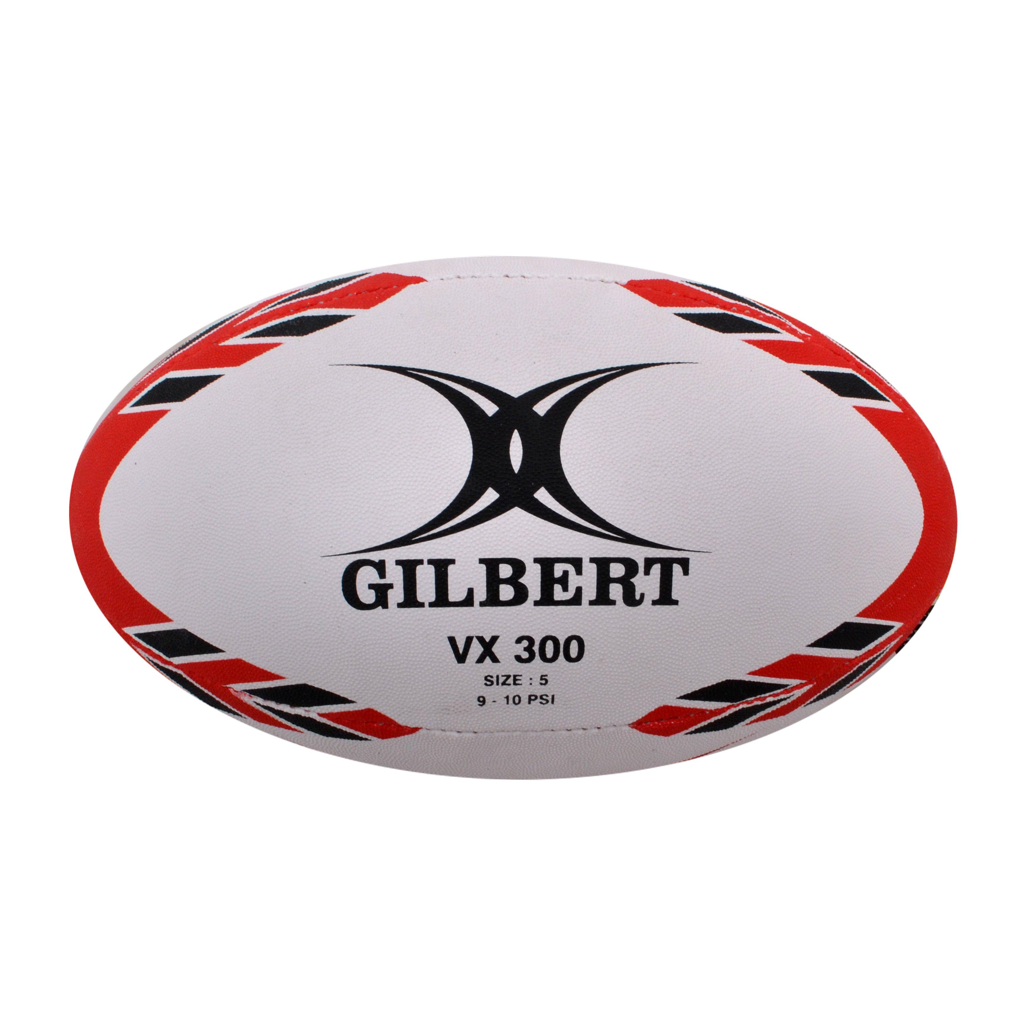 Red/Black - Gilbert - VX 300 Rugby Ball