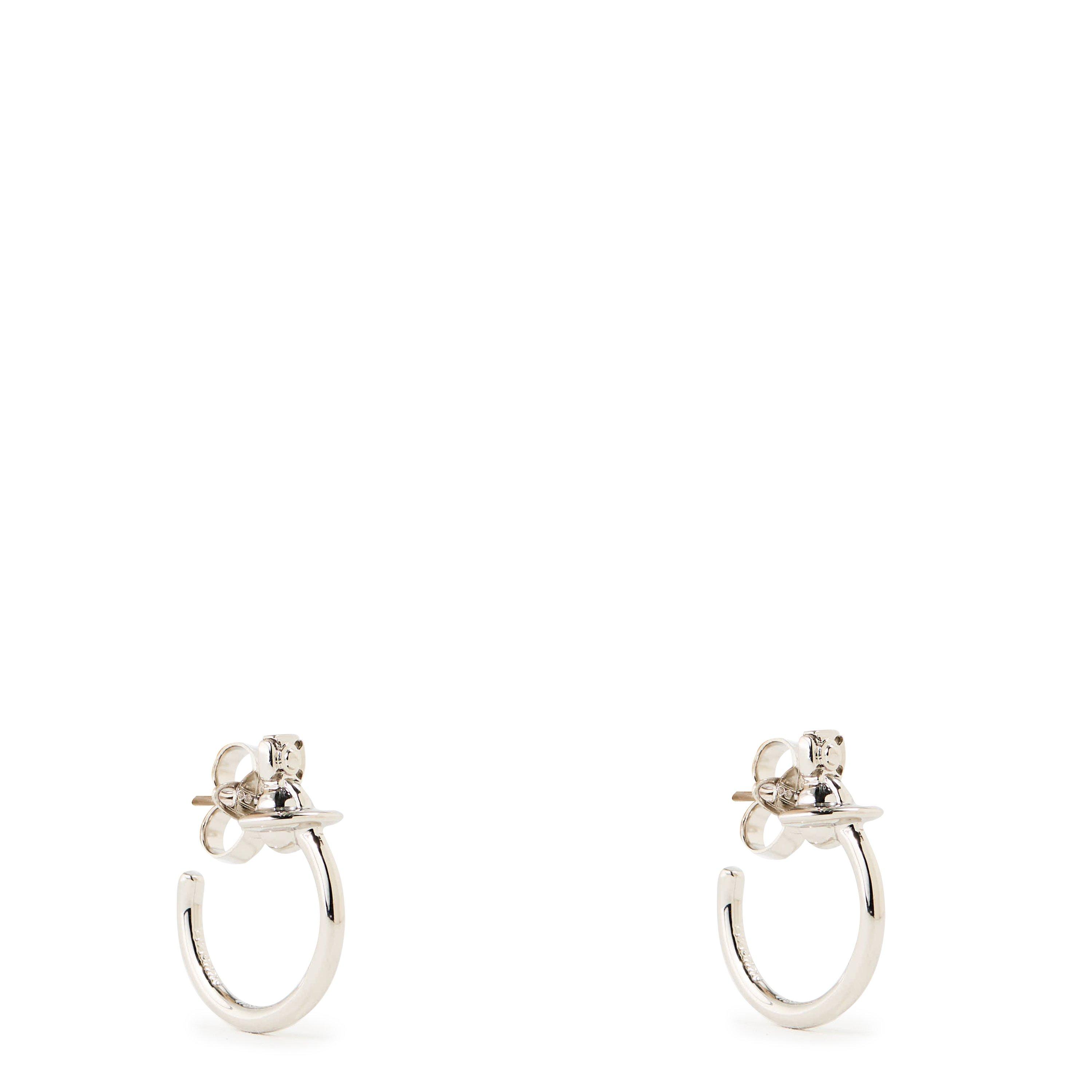 PLATINUM - Vivienne Westwood - Viv VERA EARRINGS Ld62 - 1