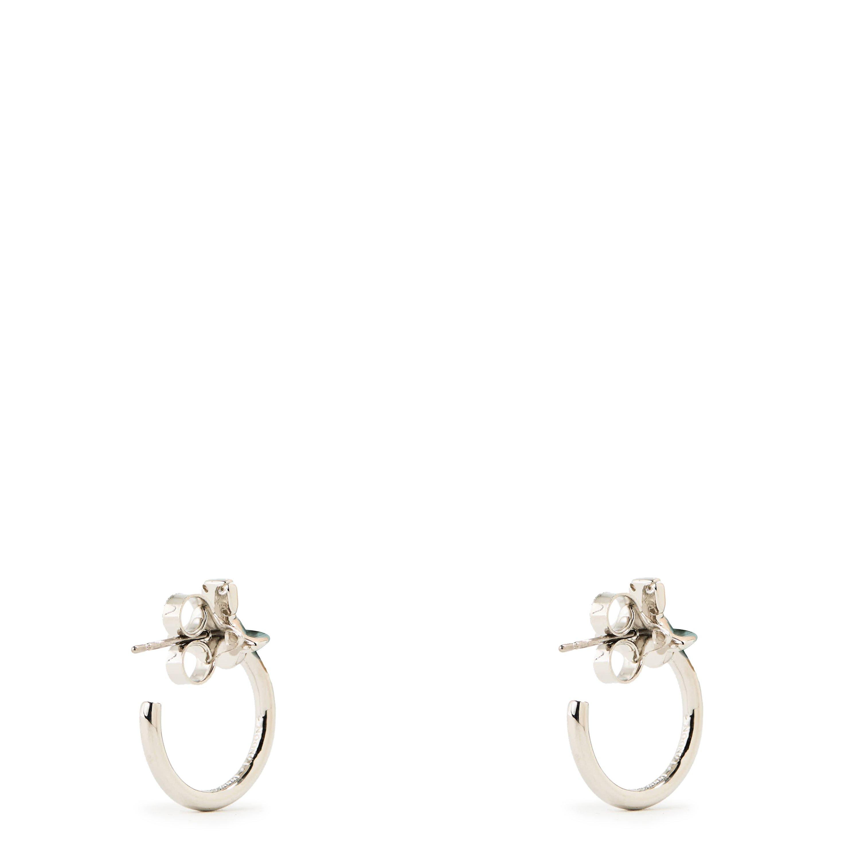 PLATINUM - Vivienne Westwood - Viv VERA EARRINGS Ld62 - 2