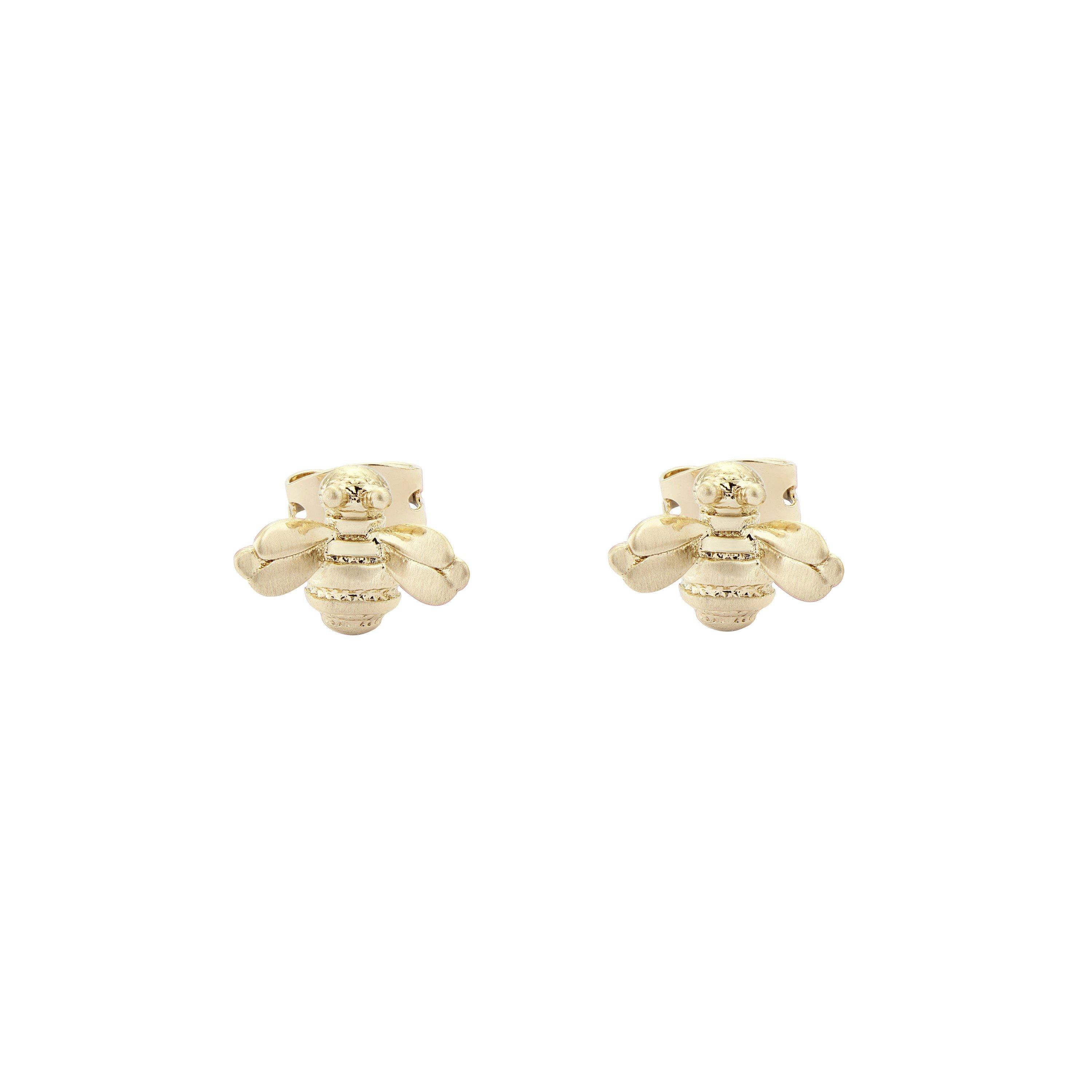 Brushed Gold - Ted Baker - Women's Beelii Stud Earrings - 4