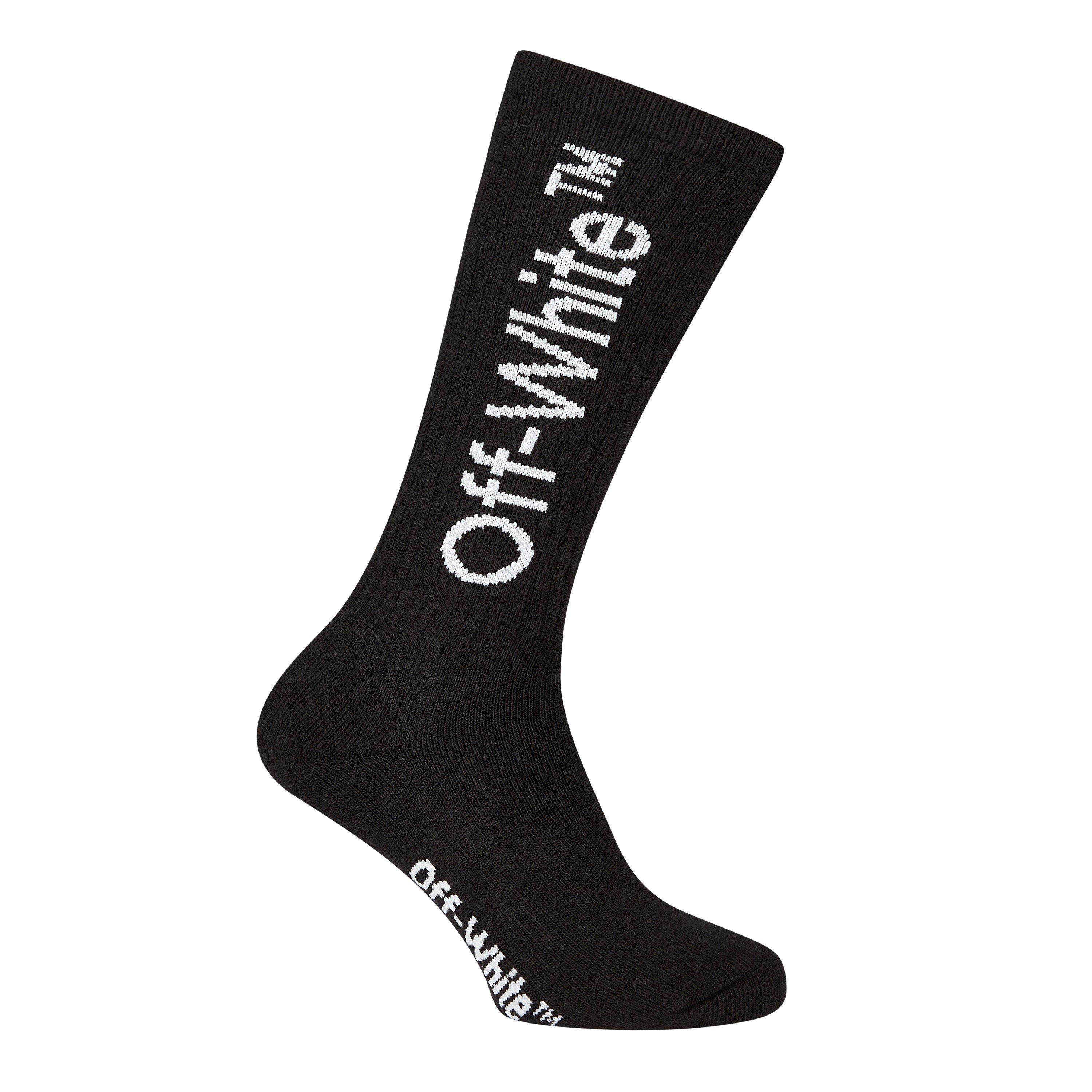 Off White Diag Long Length Socks | Cruise Fashion
