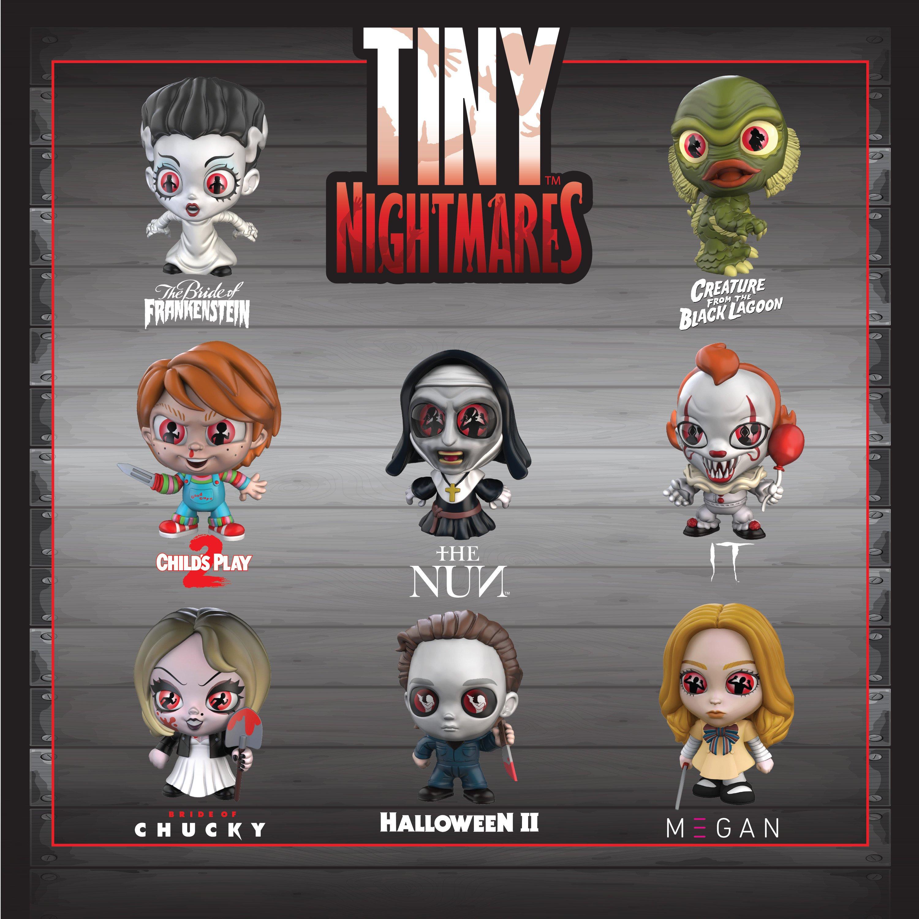 Multicolorido - U and I Entertainment - Tiny Nightmares Collectible Figures Blind Box - 3