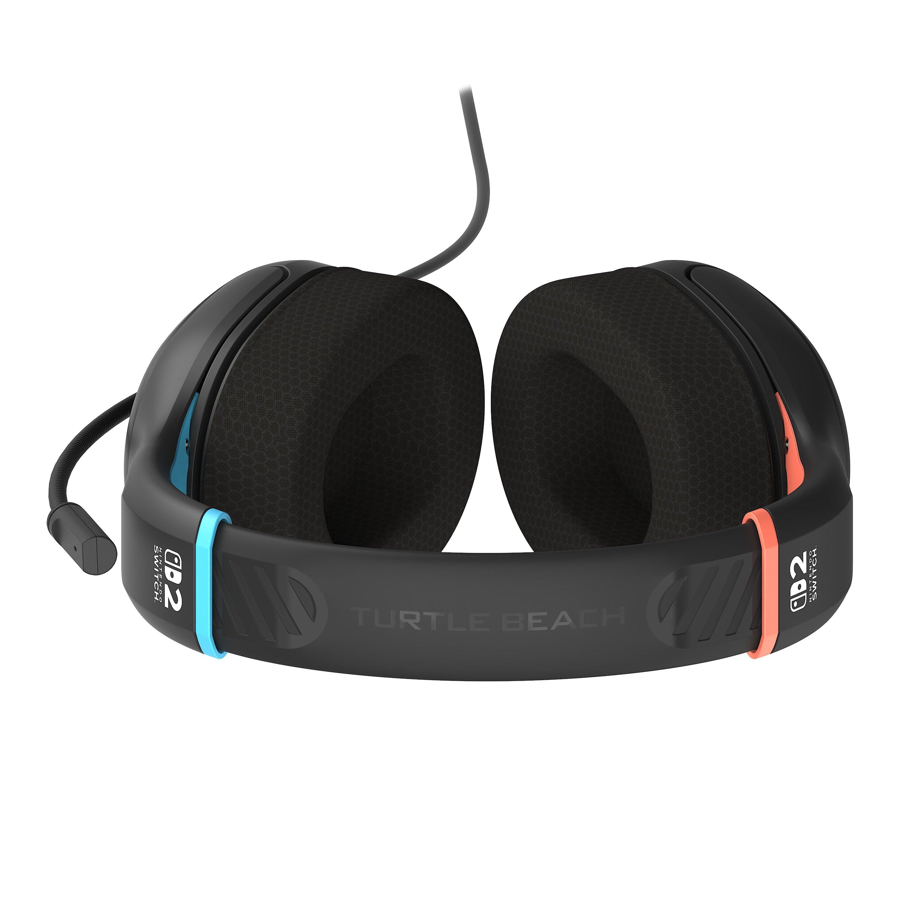 Charcoal Black - Turtle Beach - Turtle Beach® Airlite™ Fit Wired Gaming Headset – Charcoal Black  for Nintendo Switch™ 2 - 5