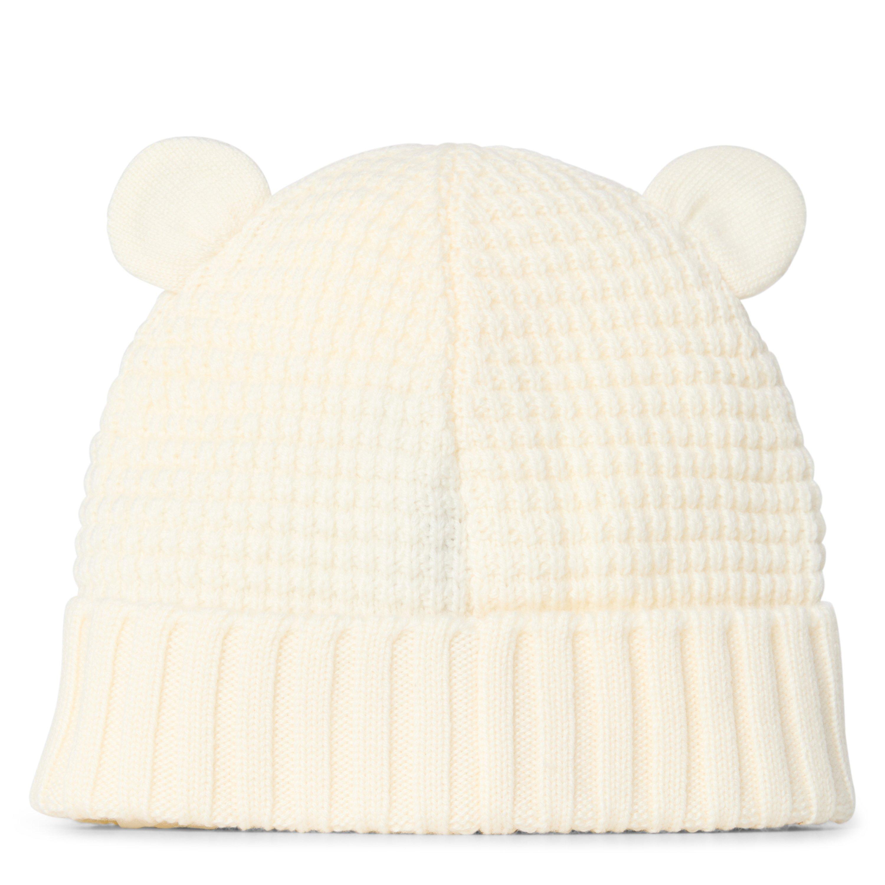 White 040 - Moncler - Bear Wool Beanie - 2