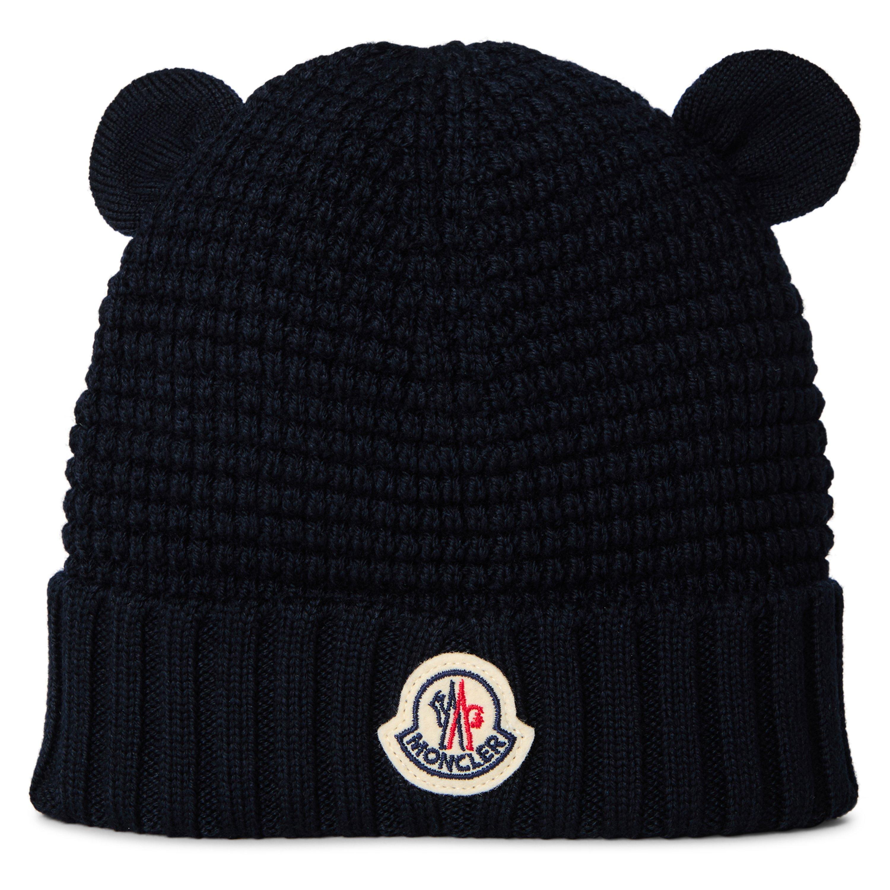 Navy 742 - Moncler - Moncler Bear Hat Bb64 - 1