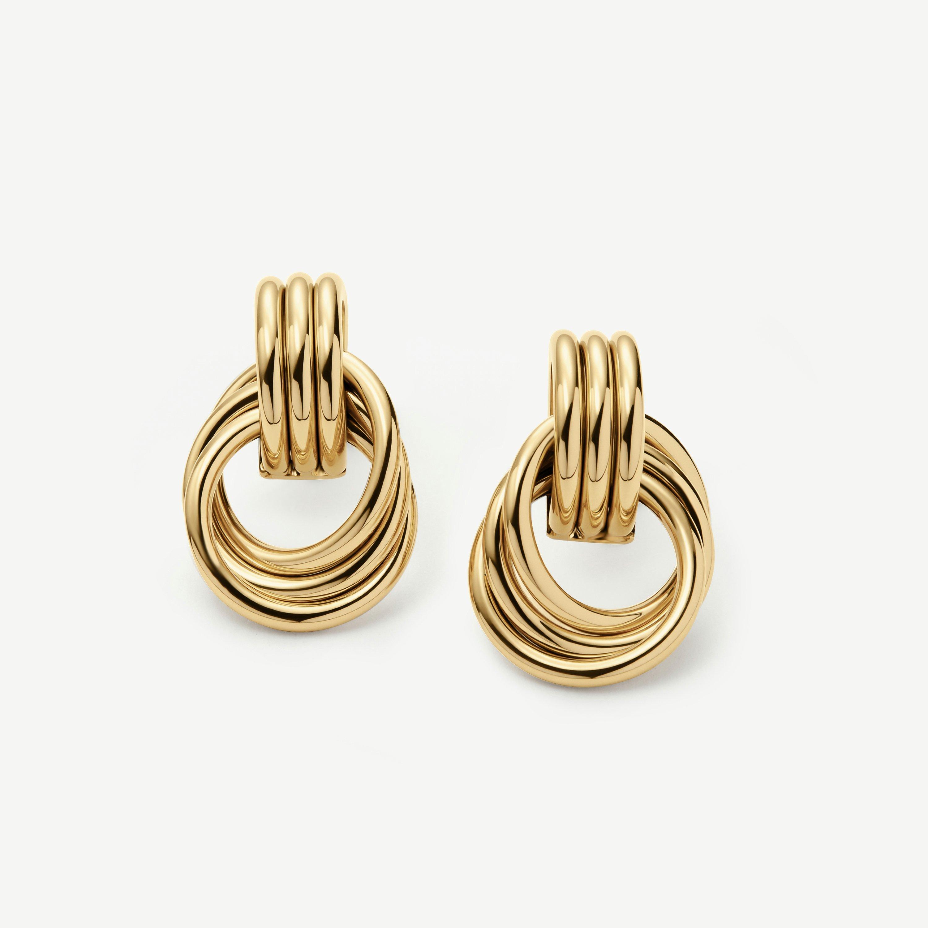 D.Louise Knot Statement - Gold