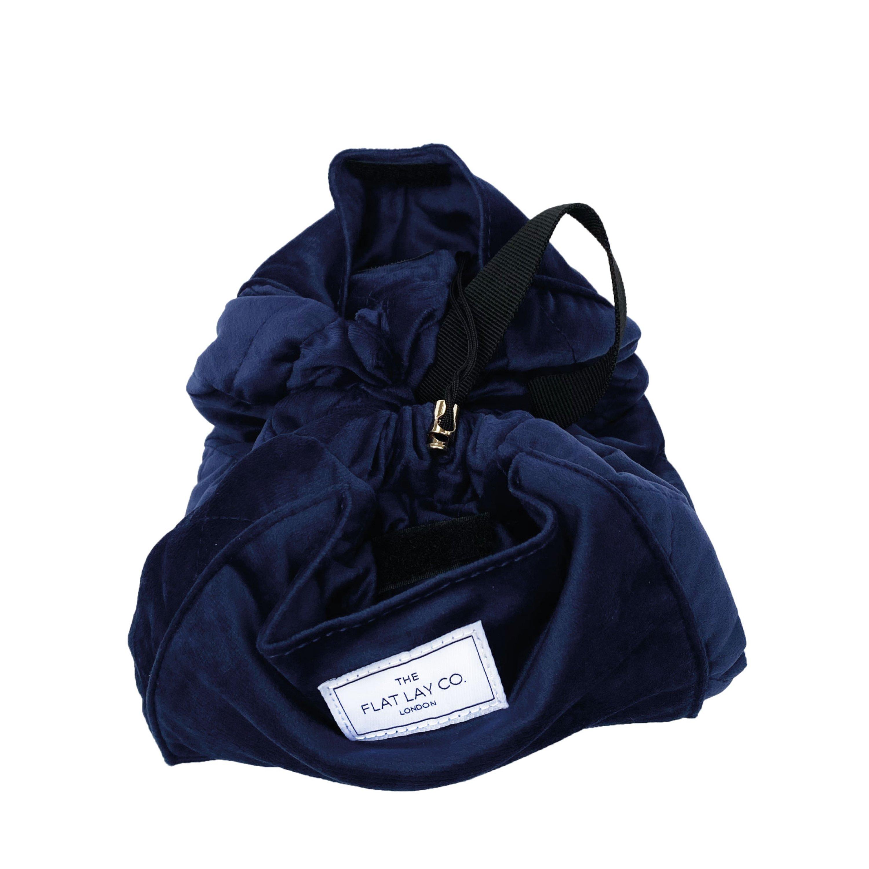 Blue Velvet - The Flat Lay Co. - Full Size Drawstring - 3