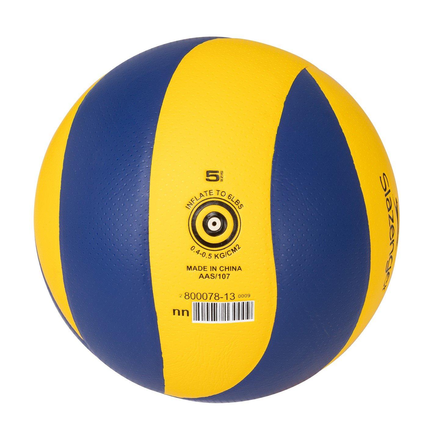 Geel/Blauw - Slazenger - Spike Volleyball - 3