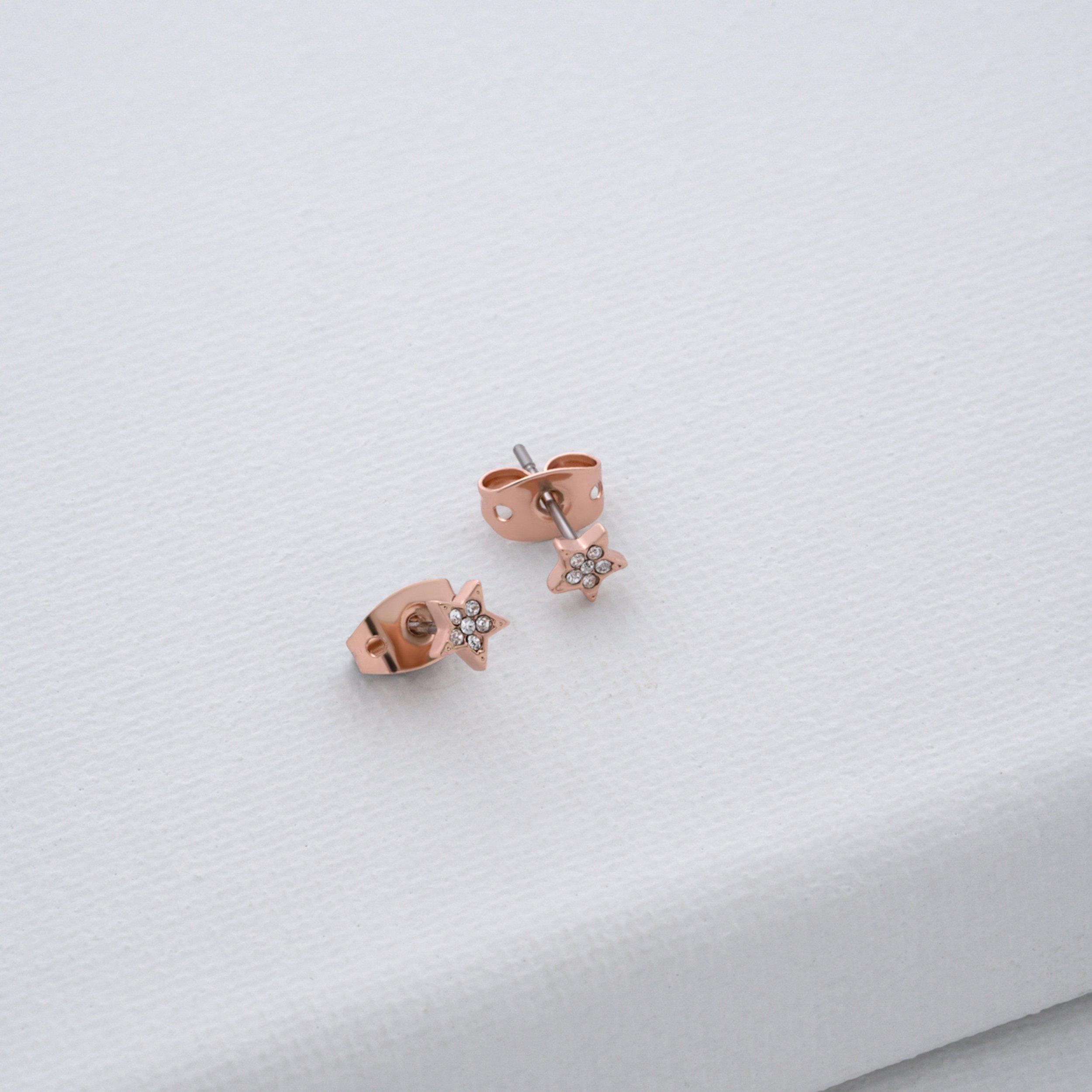 Rose Gold Tone - Ted Baker - Women's Sidney Stud Earrings - 5