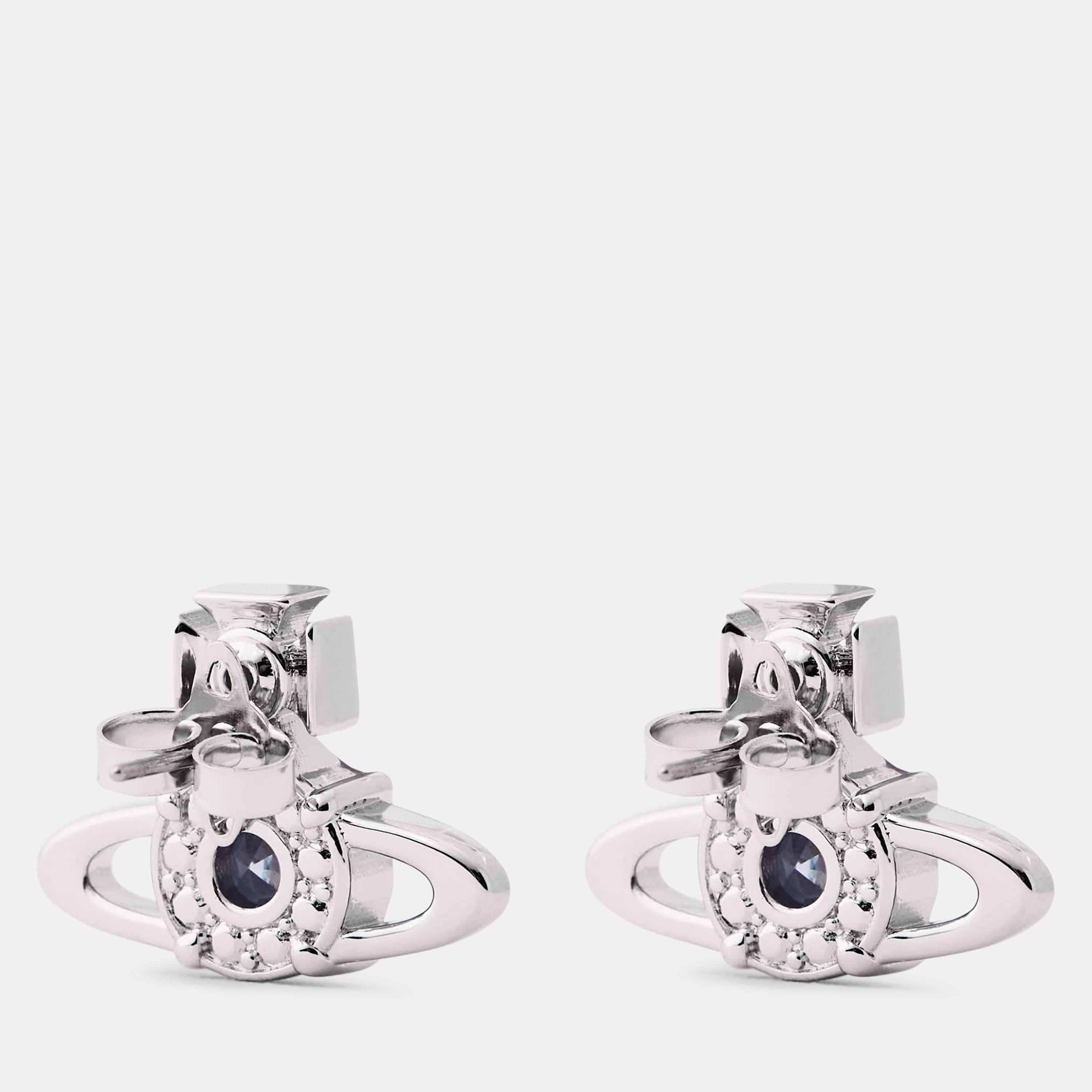 Plat/Lilac - Vivienne Westwood - Reina Large Earrings - 2