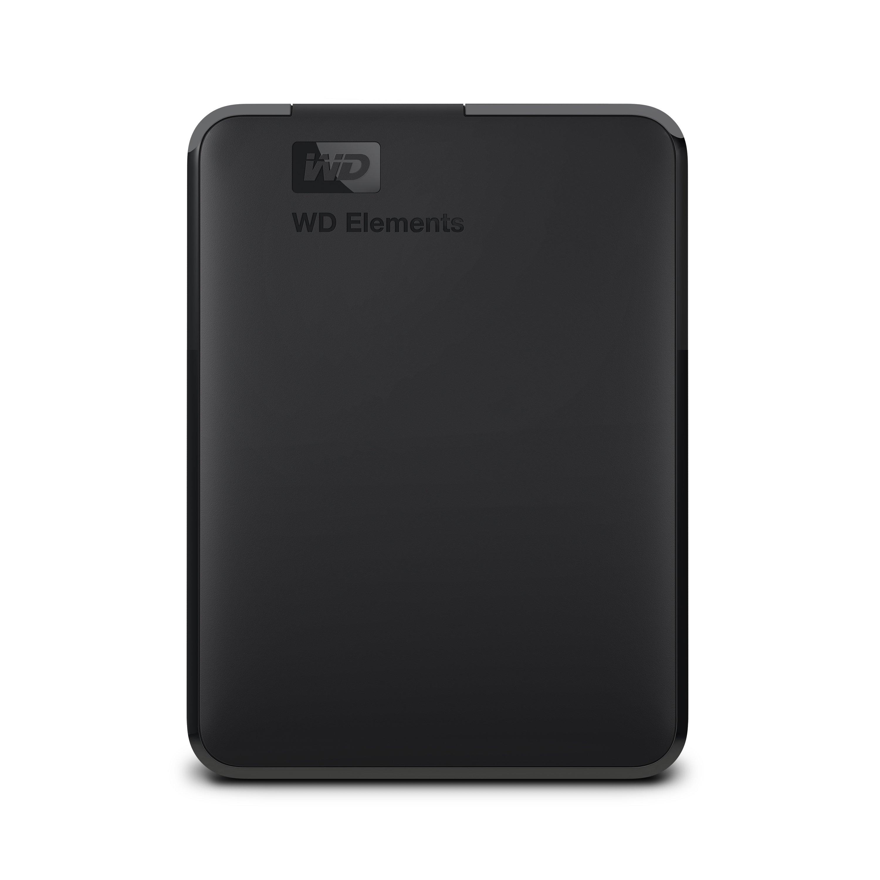 Noir - Western Digital - WD 4TB Elements Portable External Hard Drive WDBU6Y0040BBK-WESN - 2
