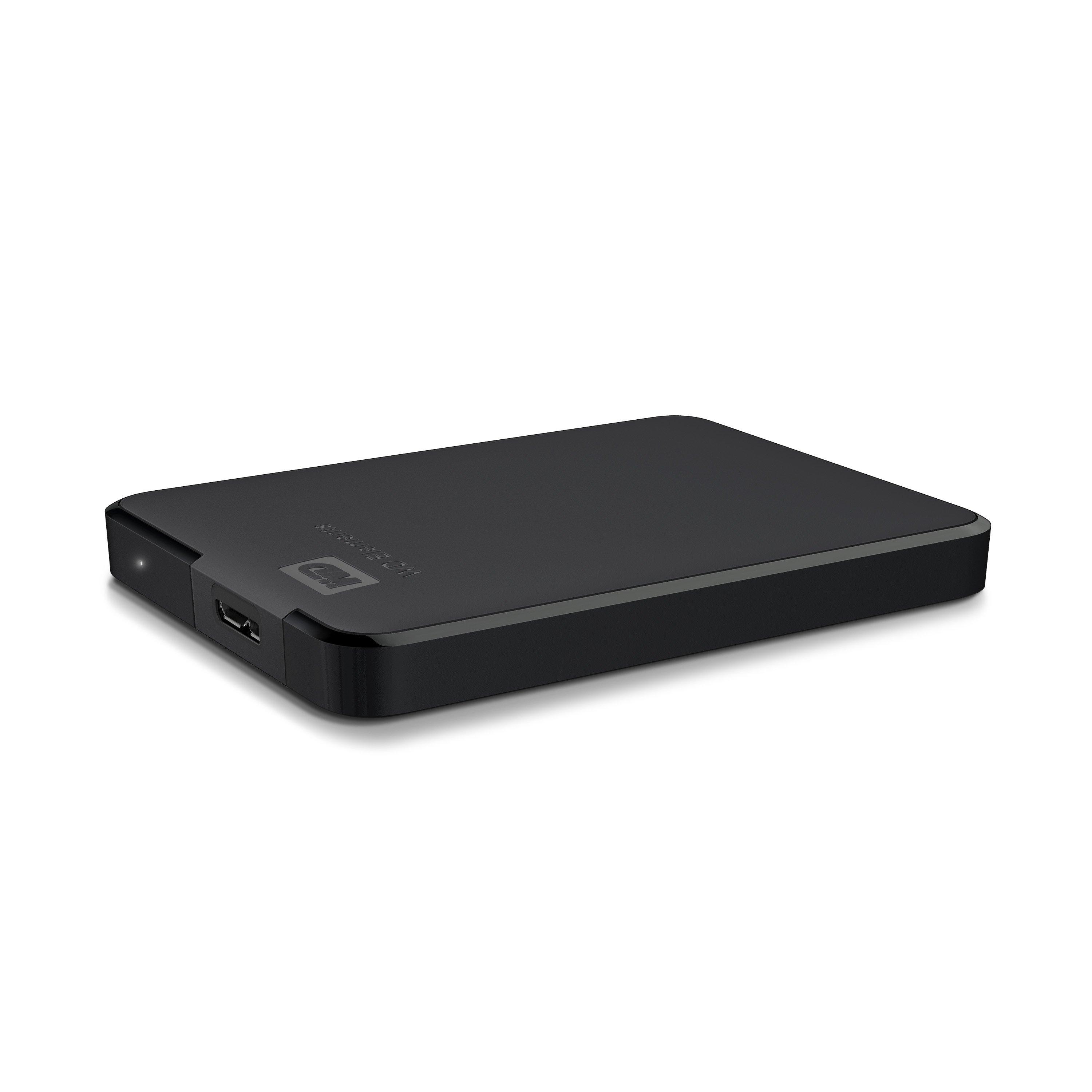 Noir - Western Digital - WD 4TB Elements Portable External Hard Drive WDBU6Y0040BBK-WESN - 5