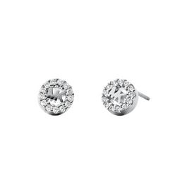 Michael Kors Pave Logo Studs