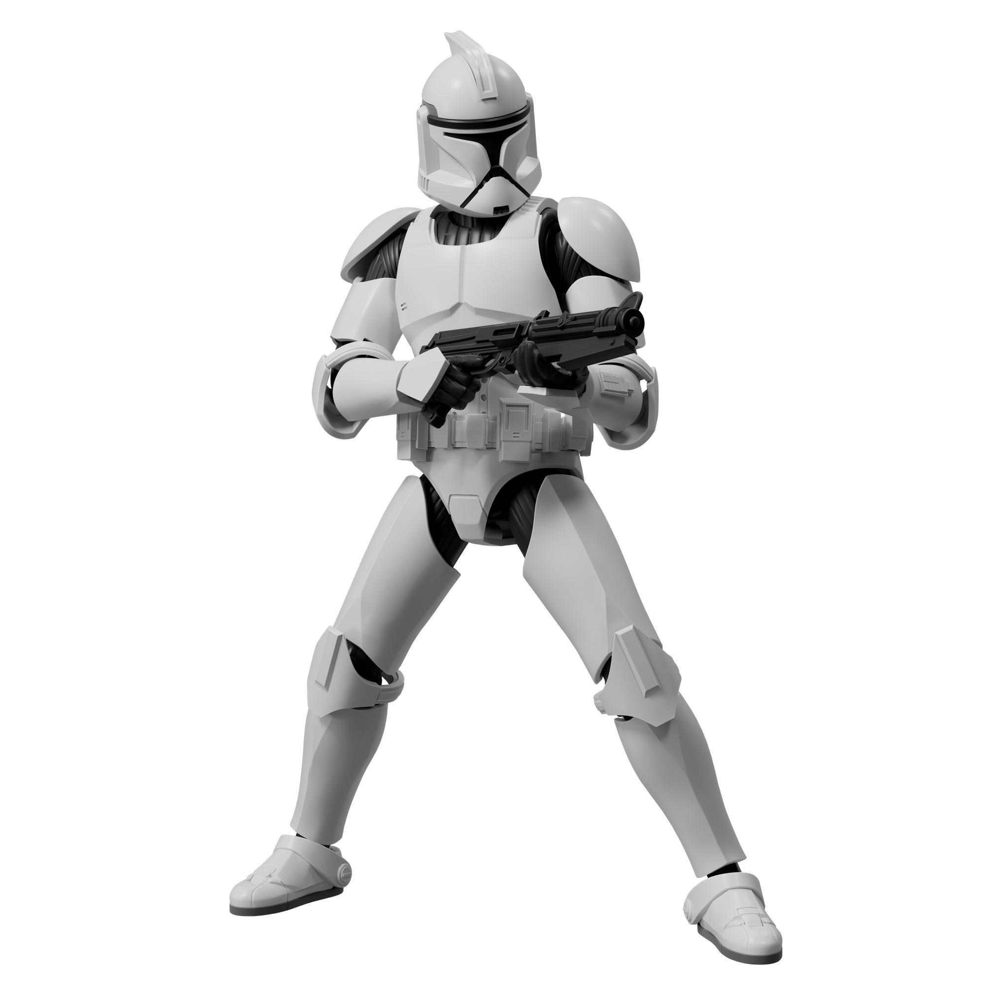 Clonetrooper - Blokees - Blokees Model Kits - Star Wars: The Attack of the Clones CC07 - Clonetrooper - 4