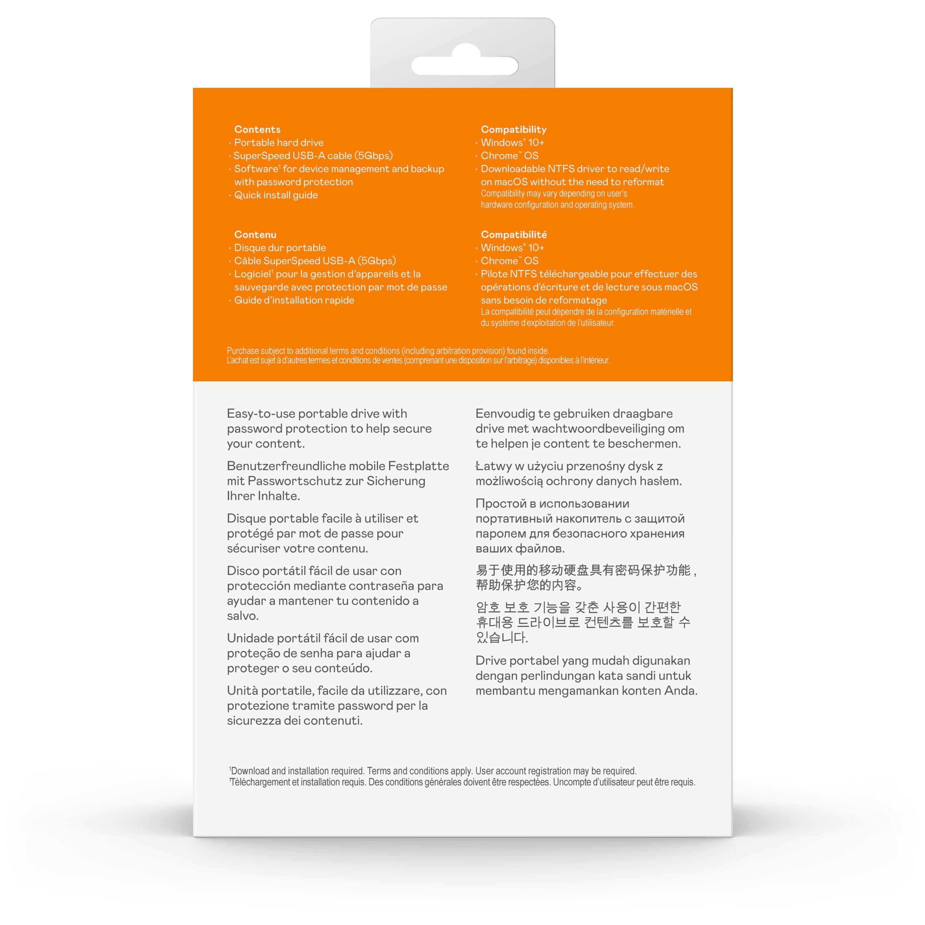 Noir - Western Digital - WD 2TB External Hard Drive WDBYVG0020BBK-WESN - 10