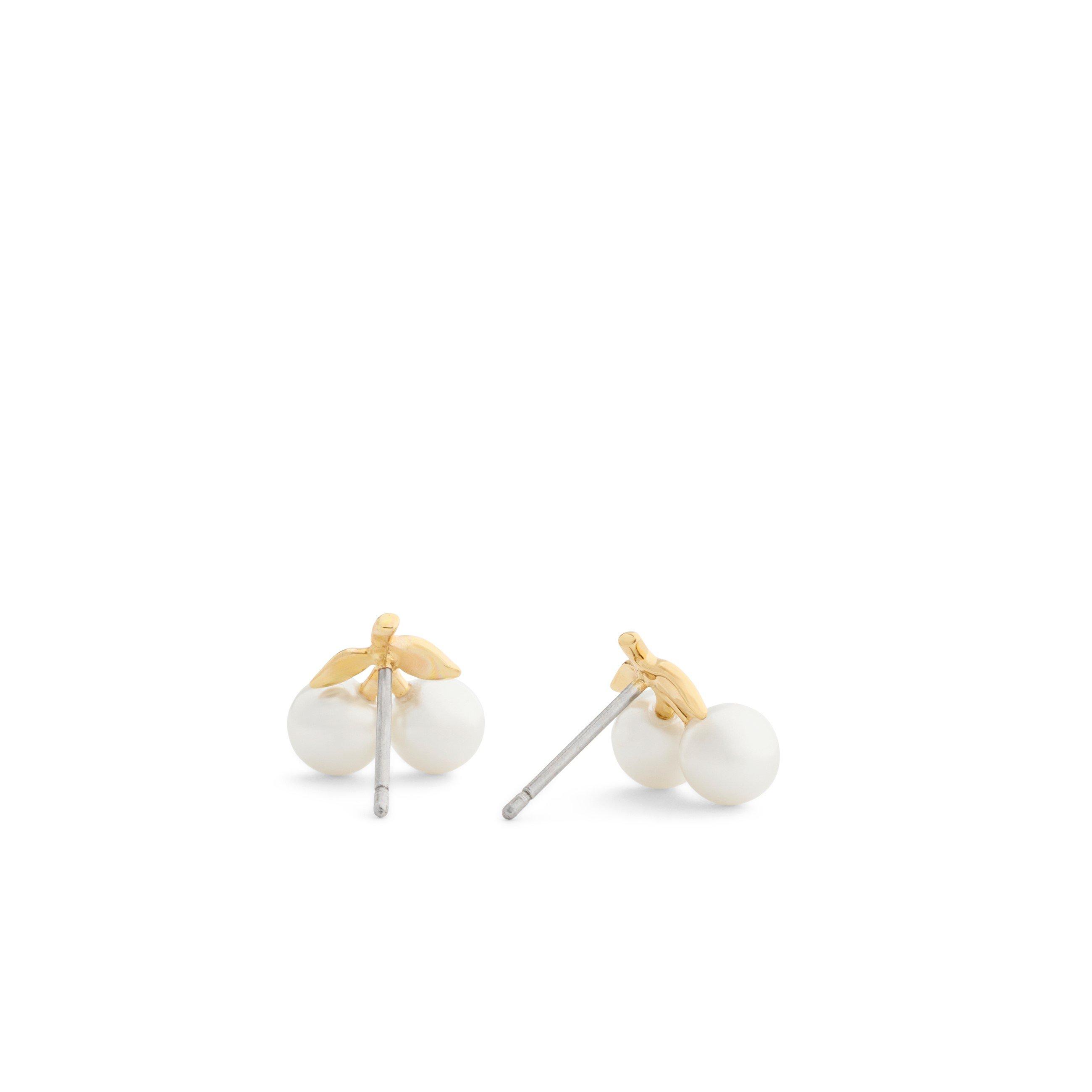 PEARL - Coach - Women's Pearl Cherry Stud Earrings - 3