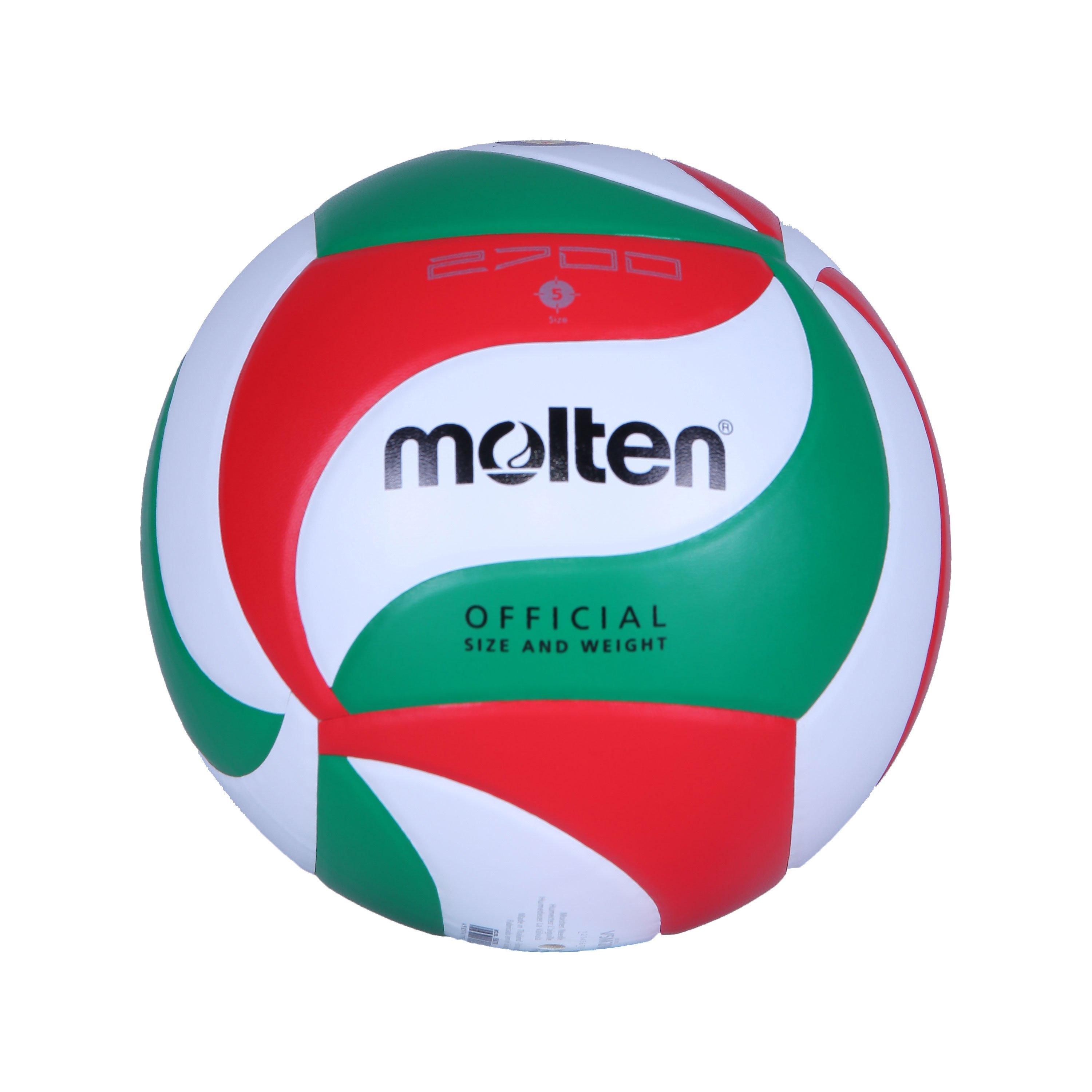 Wht/Grn/Red - Molten - Official Volleyball V5M - 1