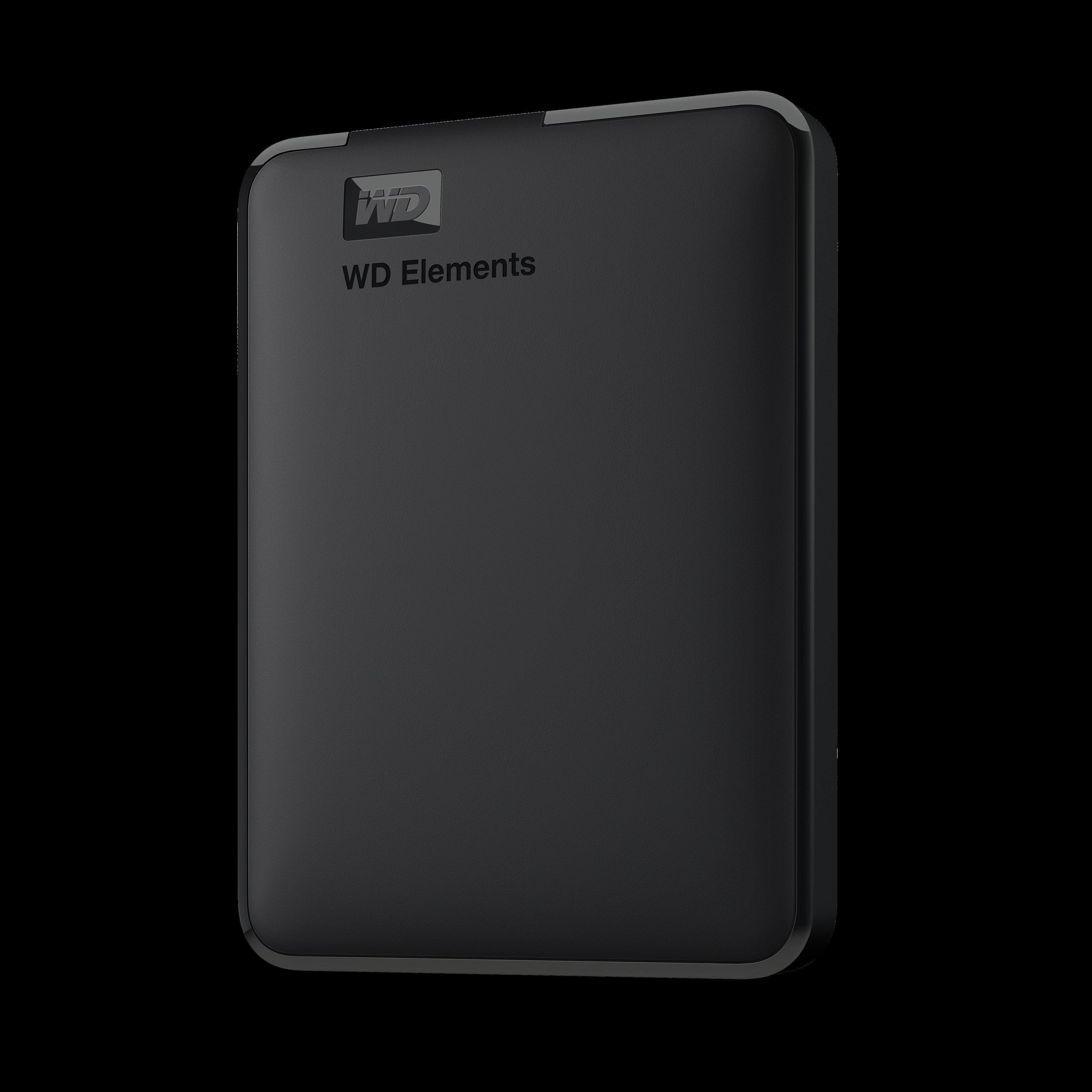 Noir - Western Digital - WD 2TB Portable External Hard Drive - 2