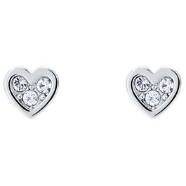 Ted Baker NEENA Crystal Small Heart Stud Earrings For Women