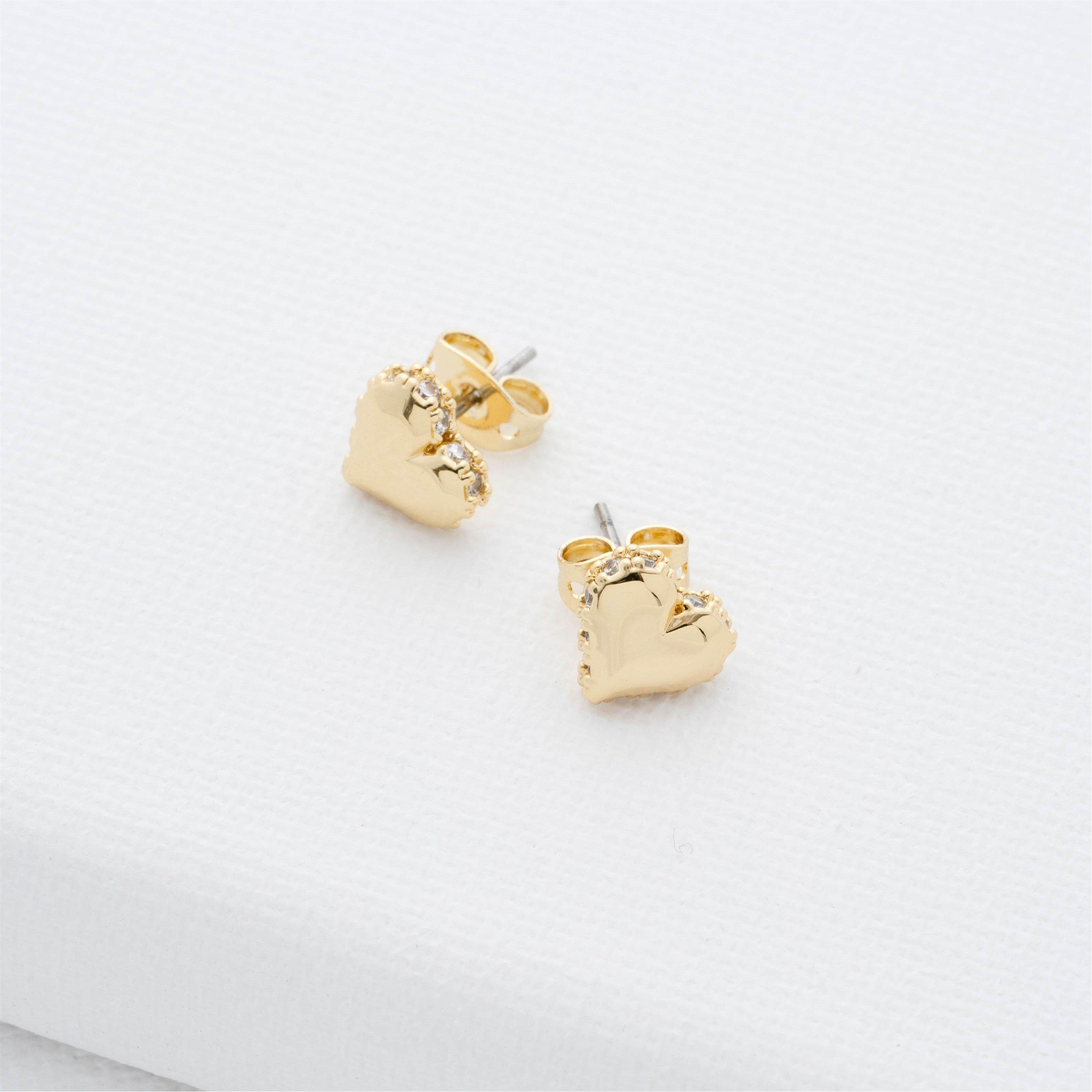Gold/Kristall - Ted Baker - Women's Designer Stud Earrings - 3