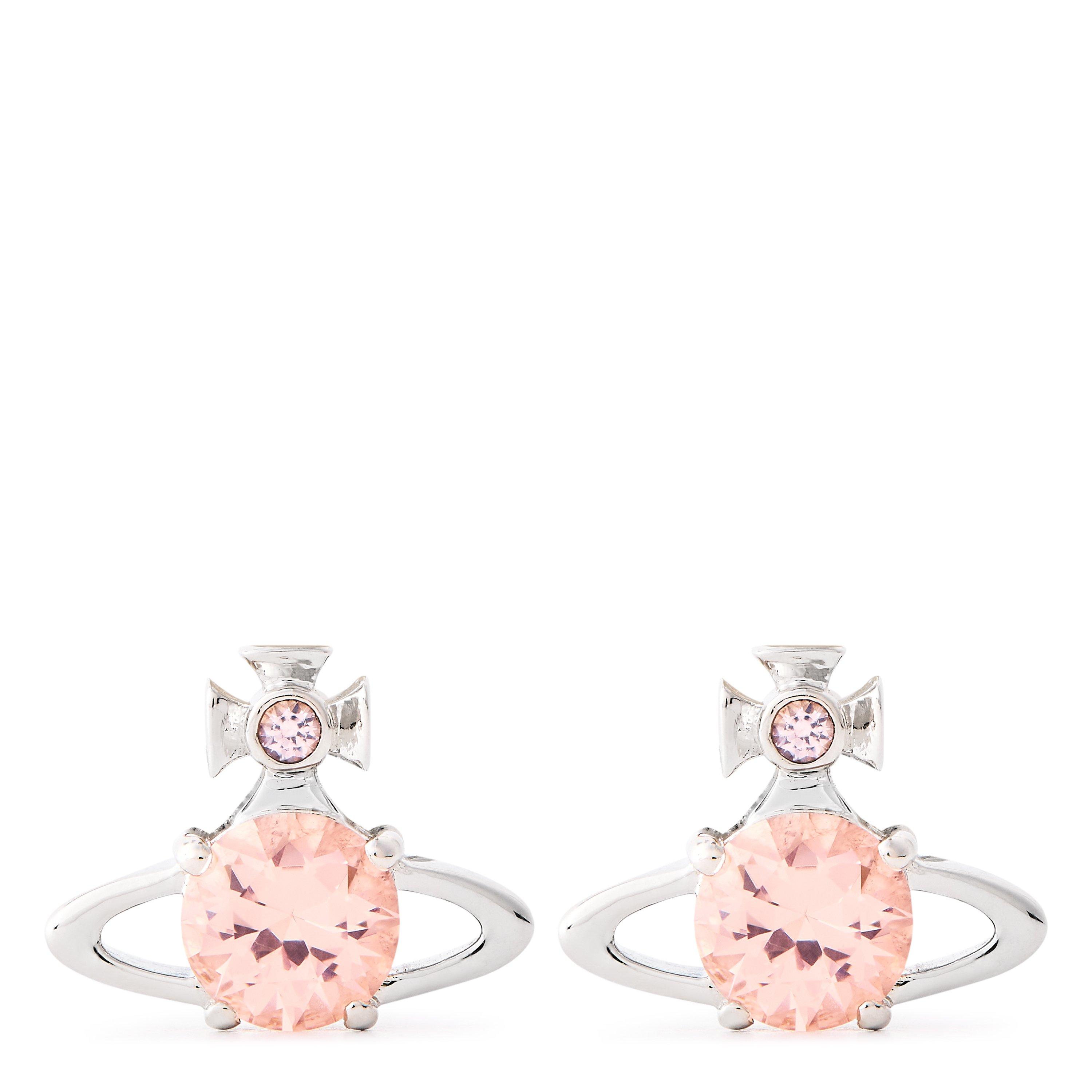 Vivienne Westwood Reina Earrings - Plat/Pink