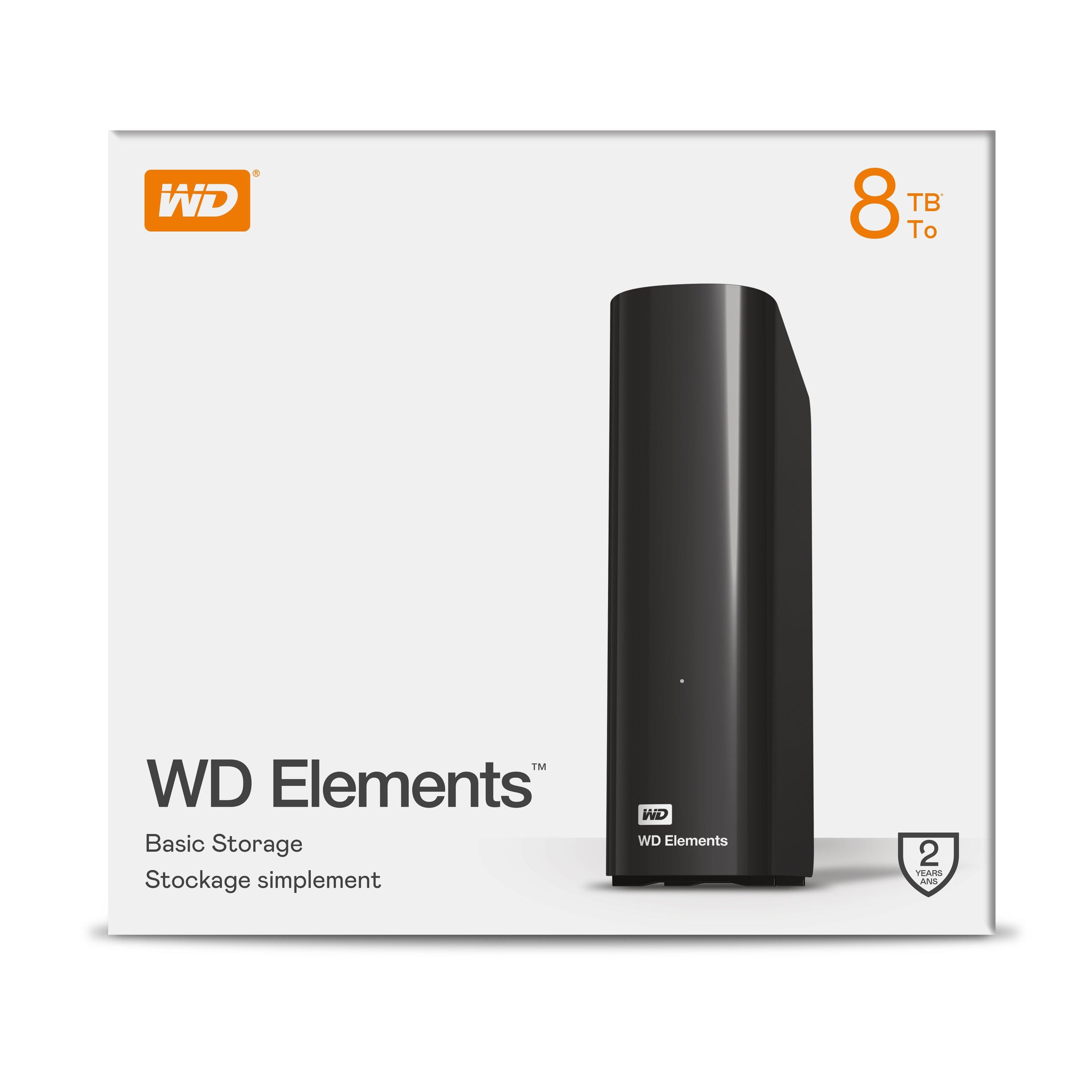 Black - Western Digital - WD 6TB Portable External Hard Drive - 1