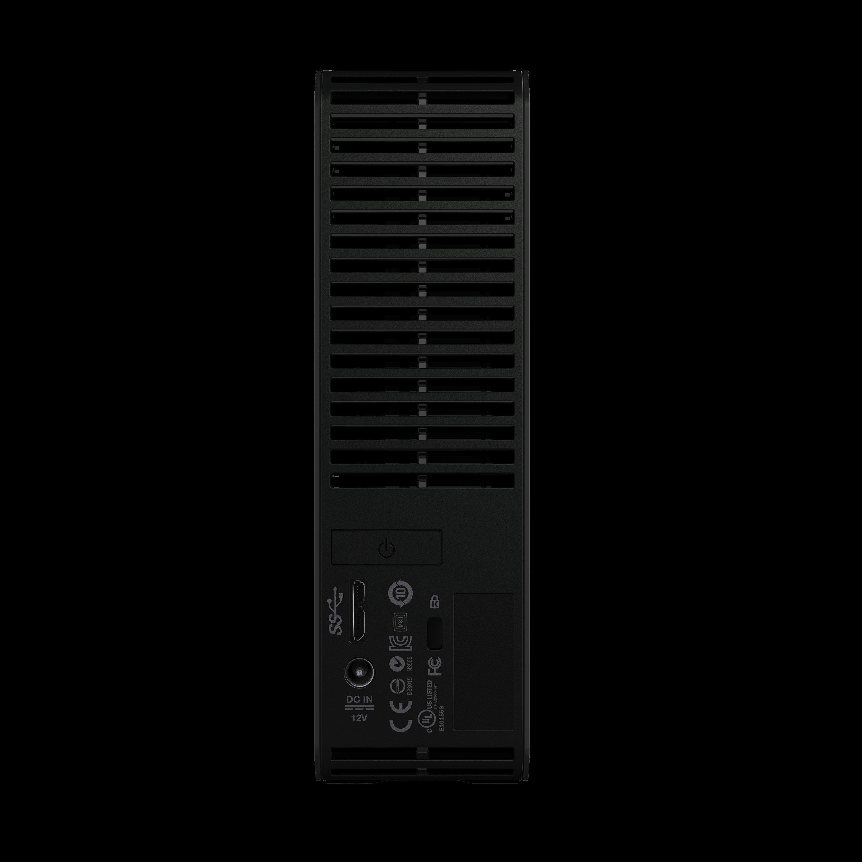 Preto - Western Digital - WD 6TB Portable External Hard Drive - 5