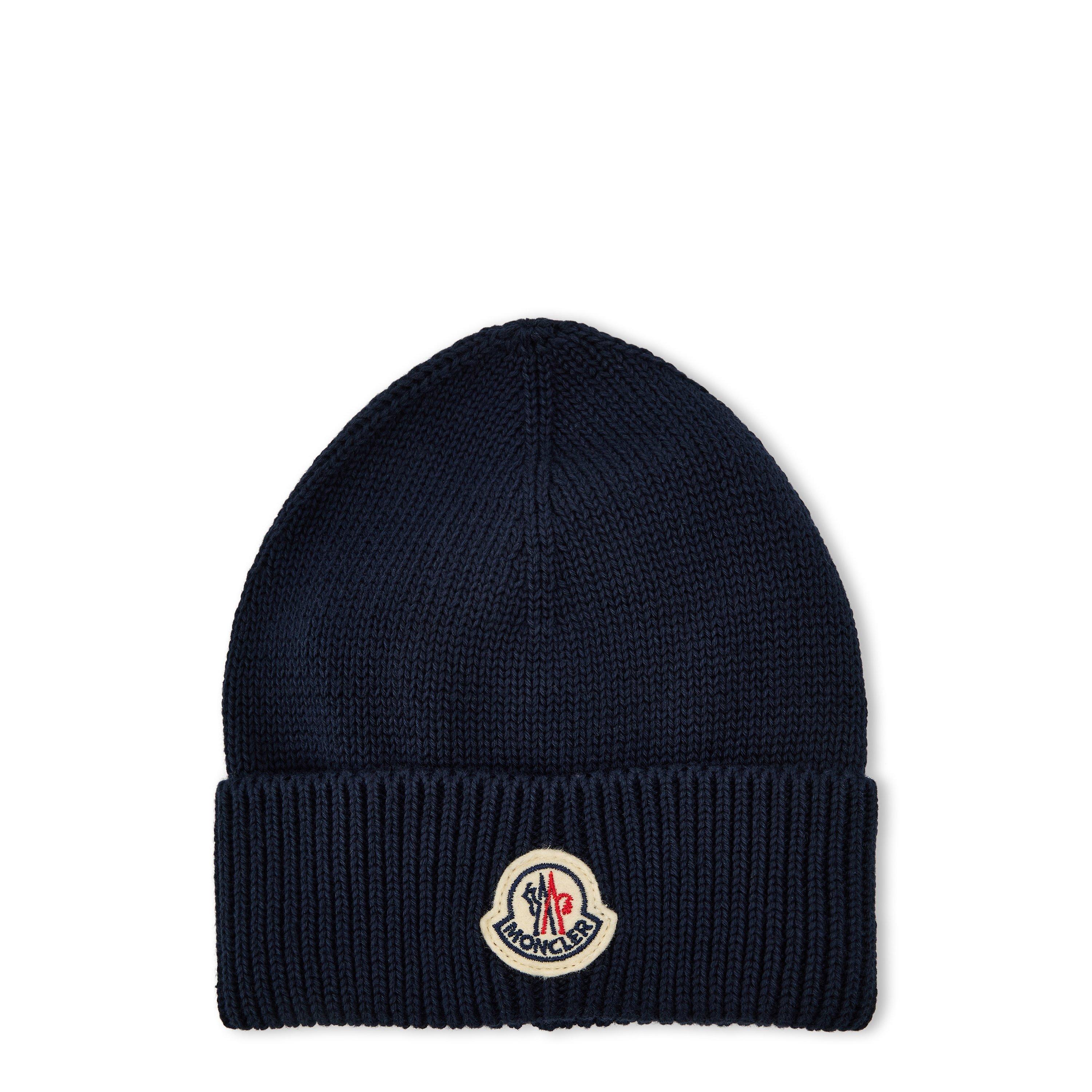 Blue 742 - Moncler - Moncler Logo Beanie Bb61 - 1