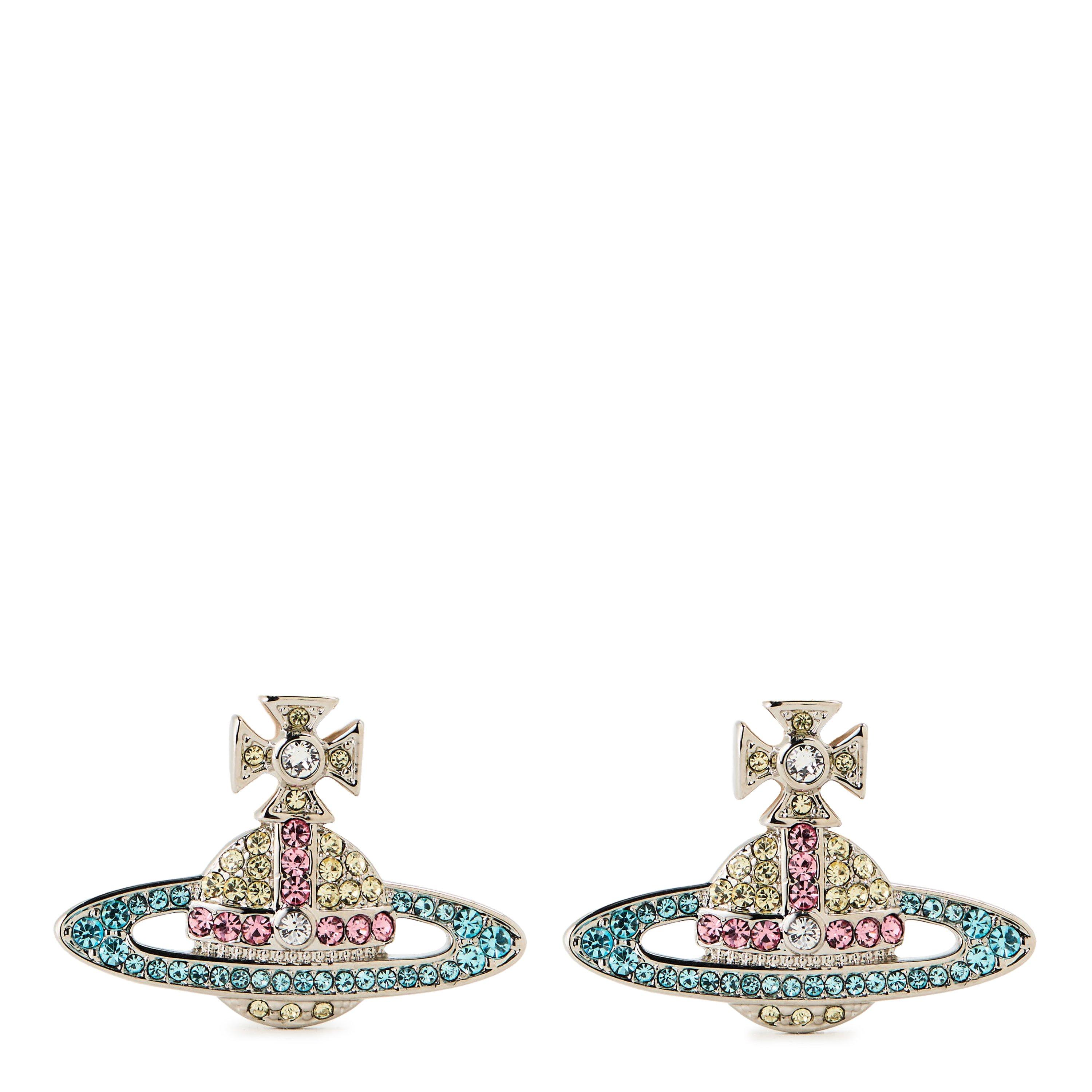 Plat/Mix - Vivienne Westwood - Women's Viv Kika Stud Earrings - 1