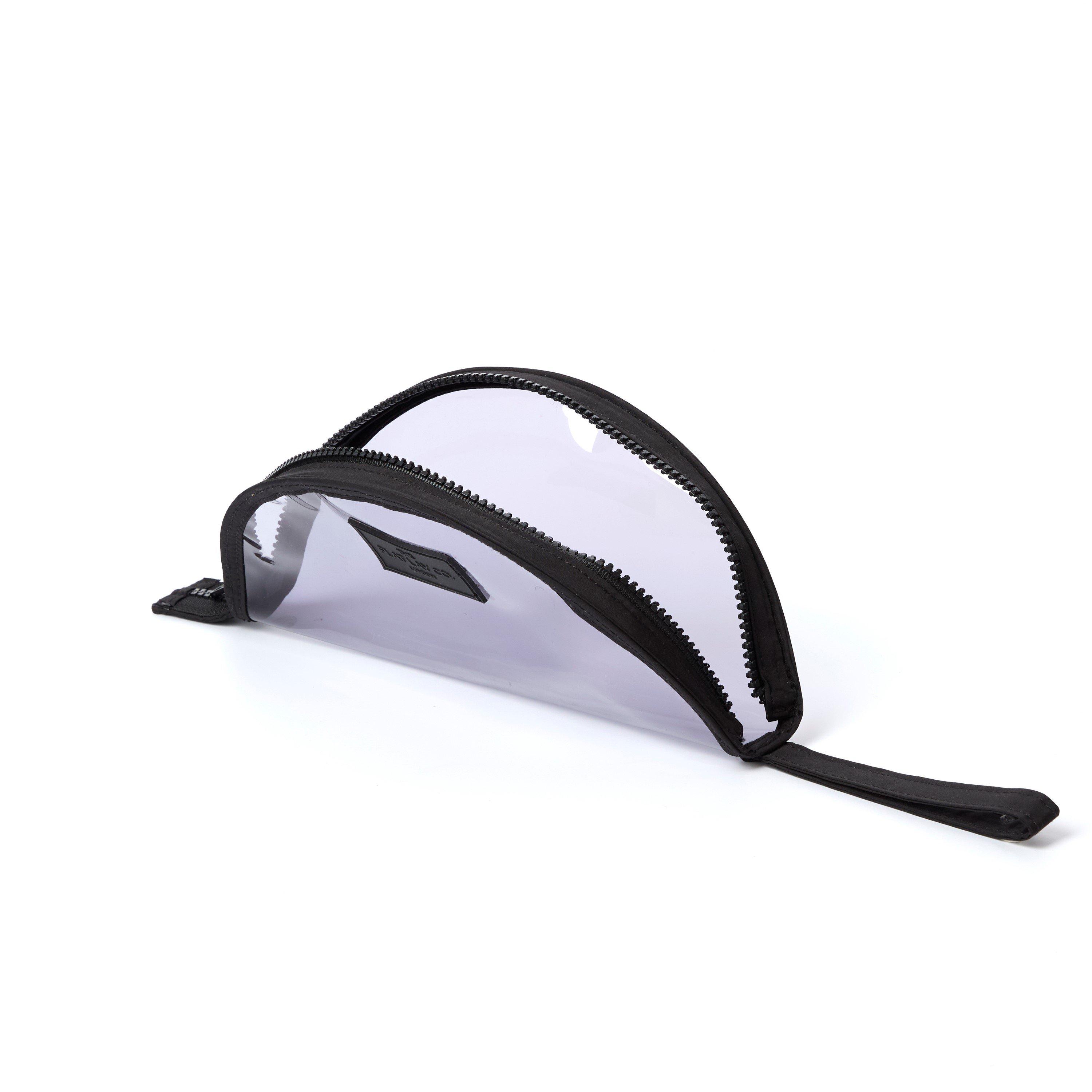 Black - The Flat Lay Co. - Lunar Flat Lay Makeup Pouch - Black - 3