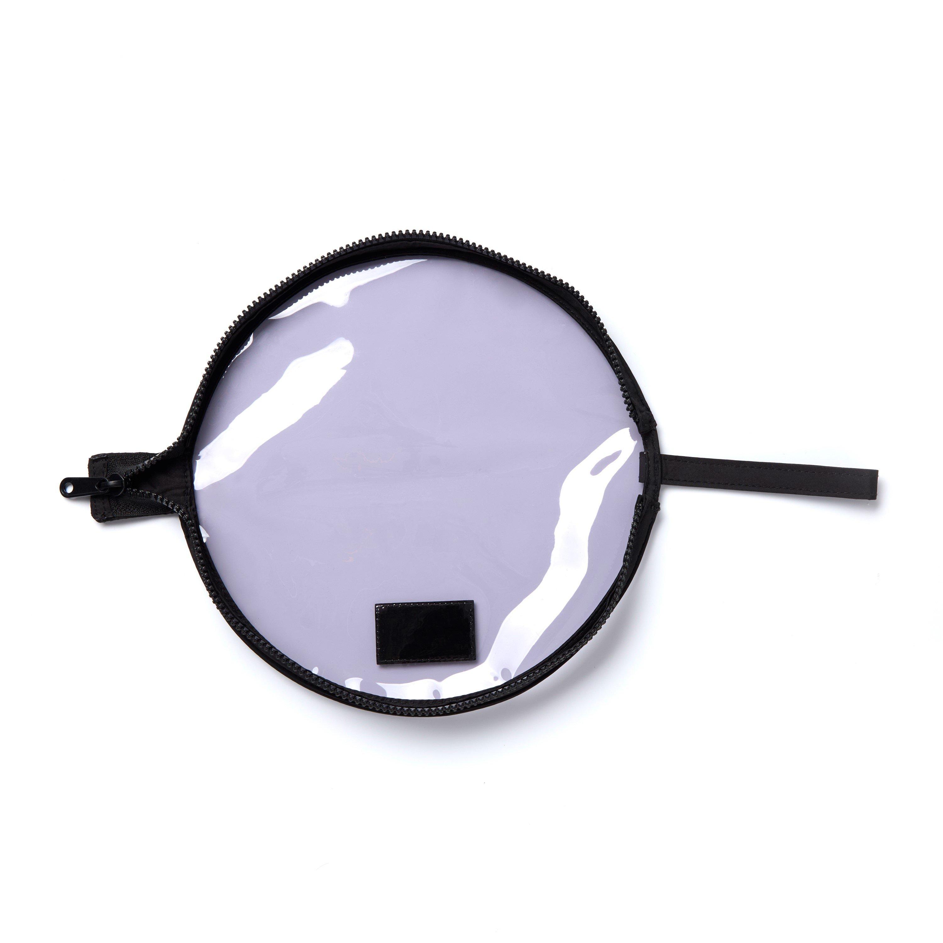 Black - The Flat Lay Co. - Lunar Flat Lay Makeup Pouch - Black - 5