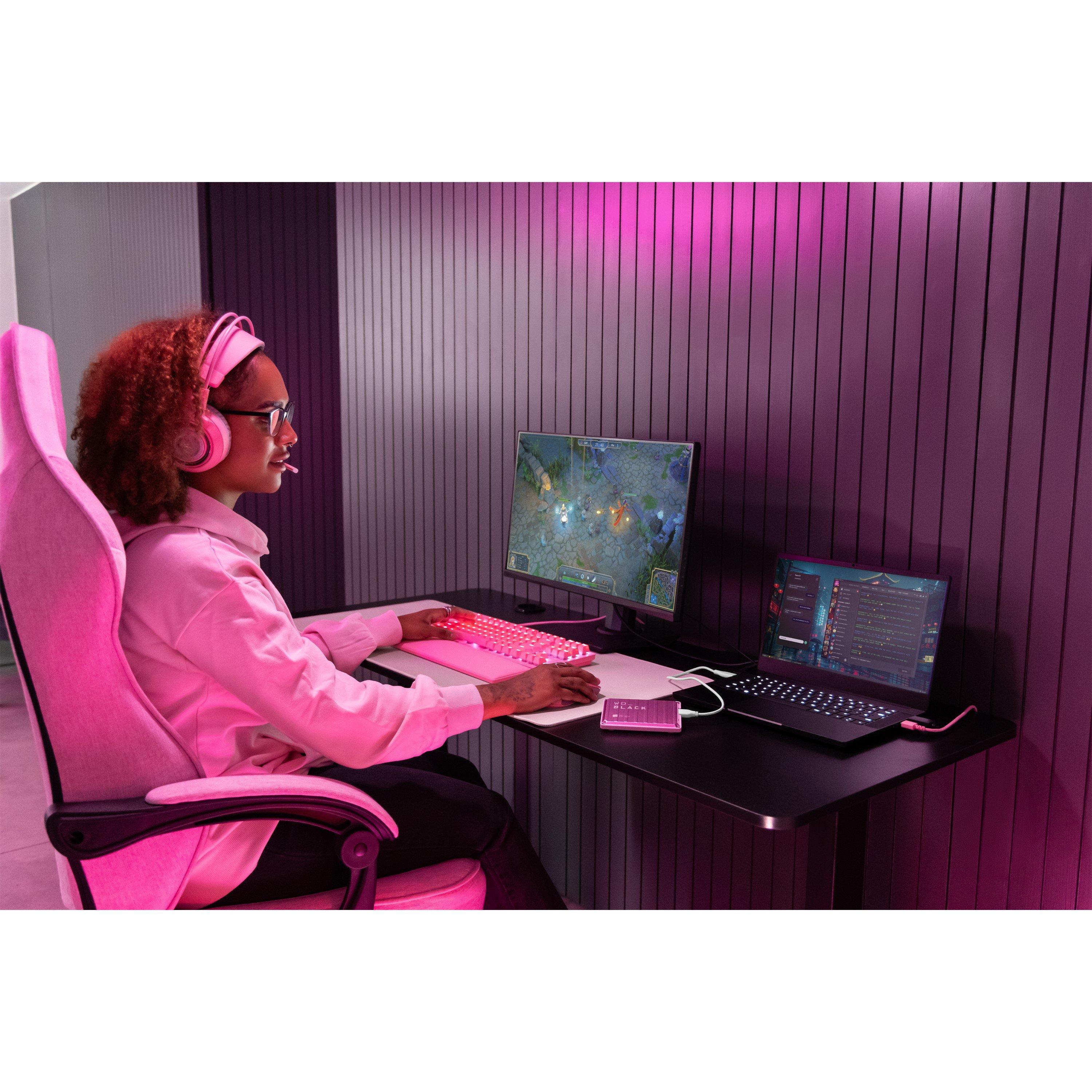 Roze - Western Digital - WD 2TB Portable Gaming HDD - 4