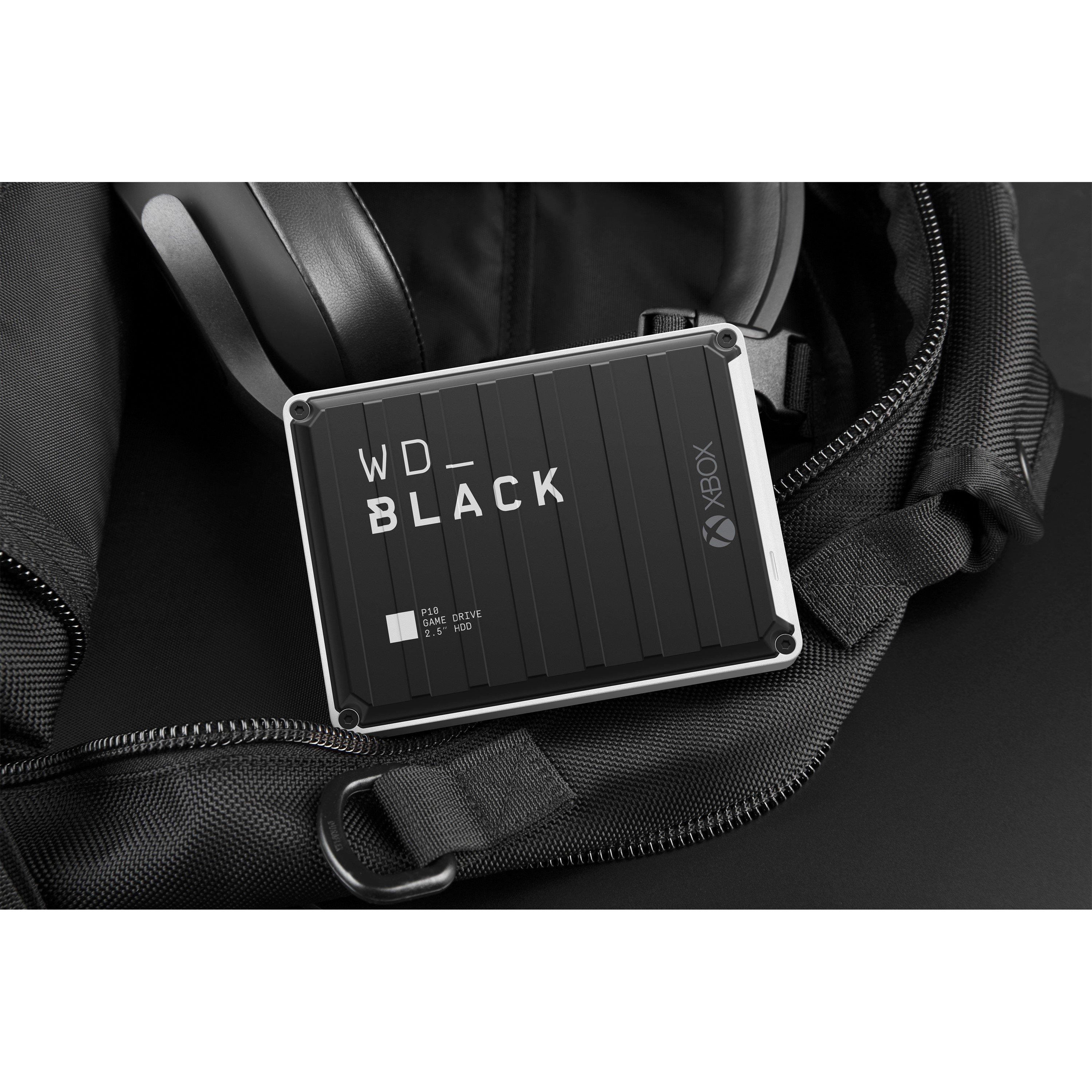 Zwart - Western Digital - WD 2TB Portable Gaming HDD - 4