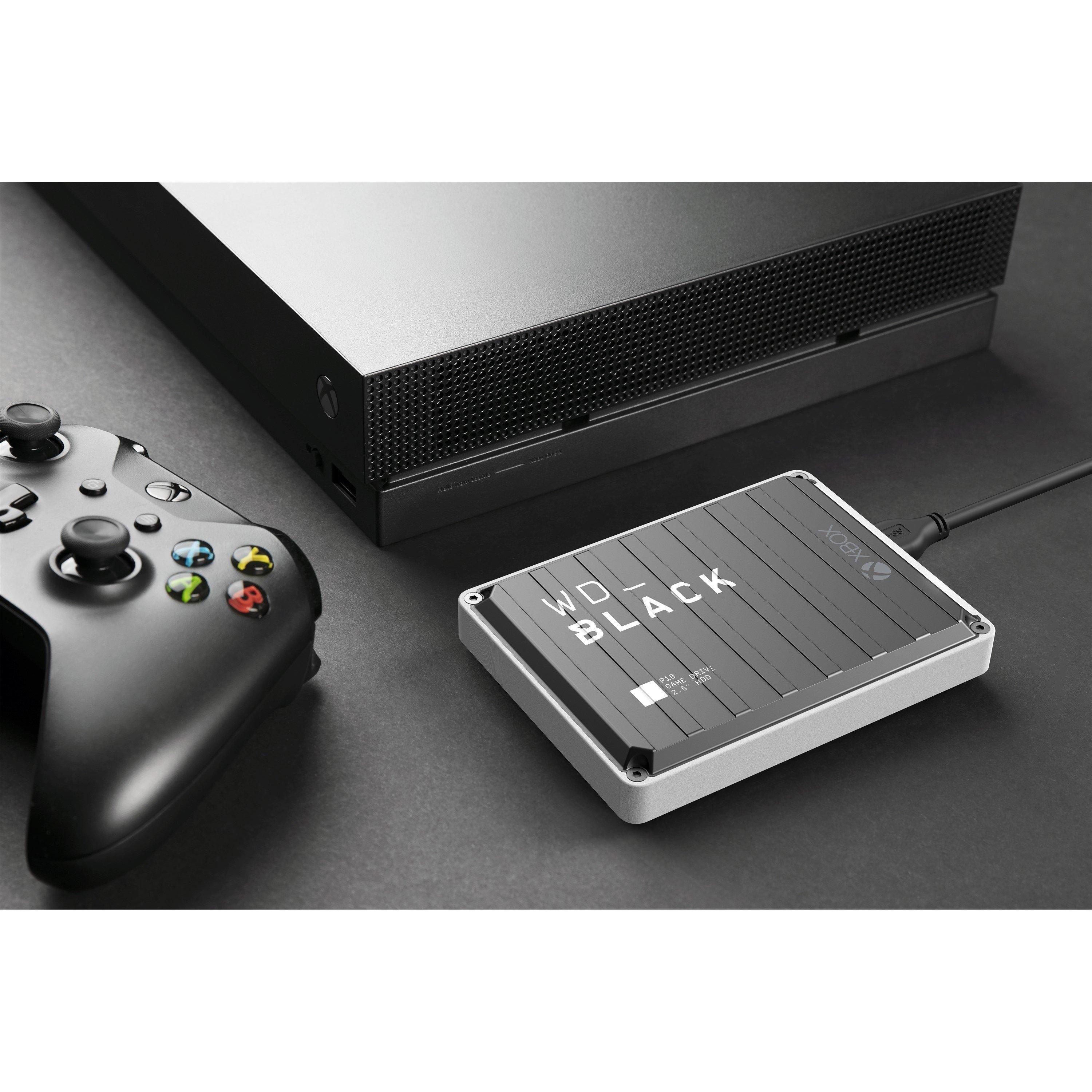 Zwart - Western Digital - WD 2TB Portable Gaming HDD - 5