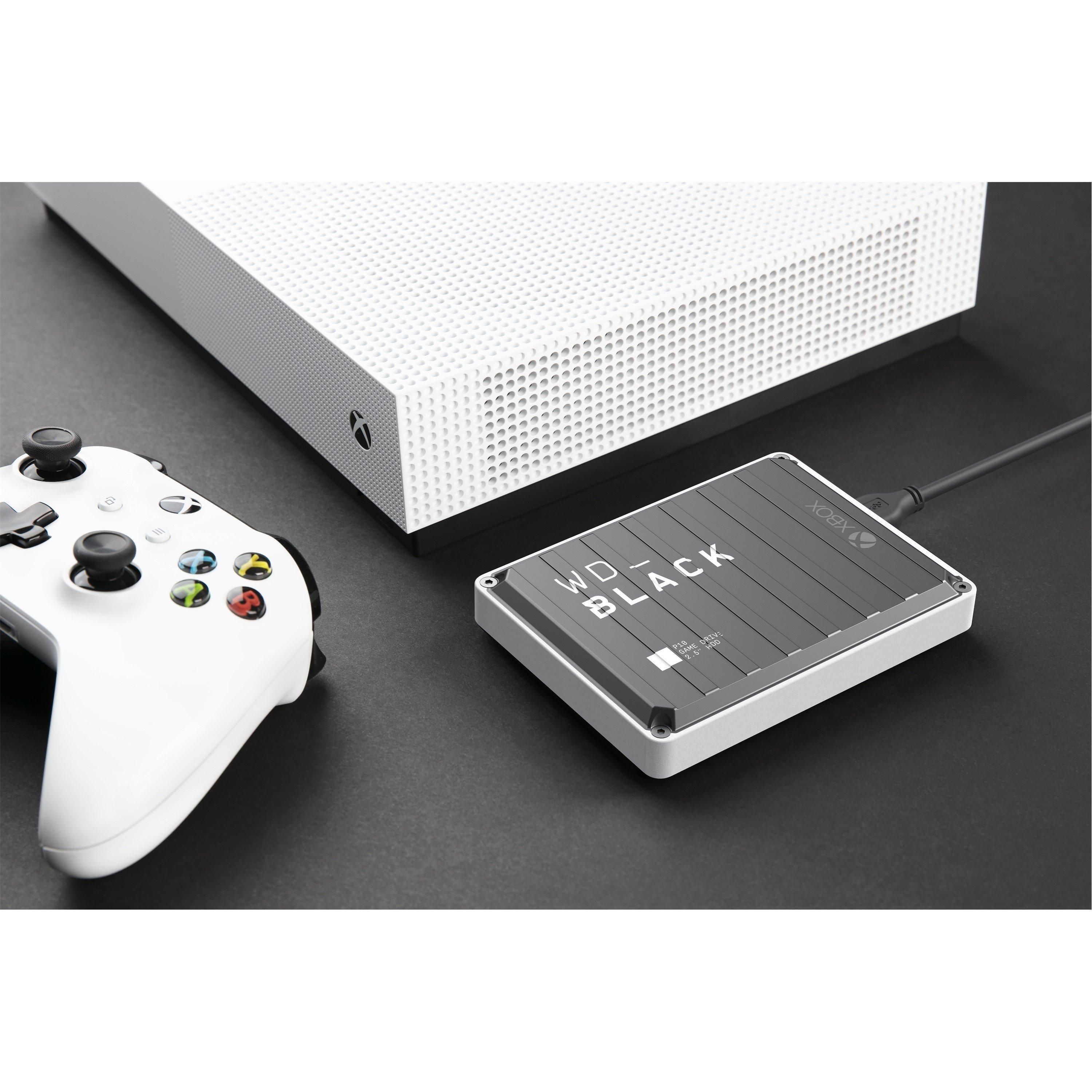 Black - Western Digital - WD 4TB Portable Gaming Hard Drive - 5