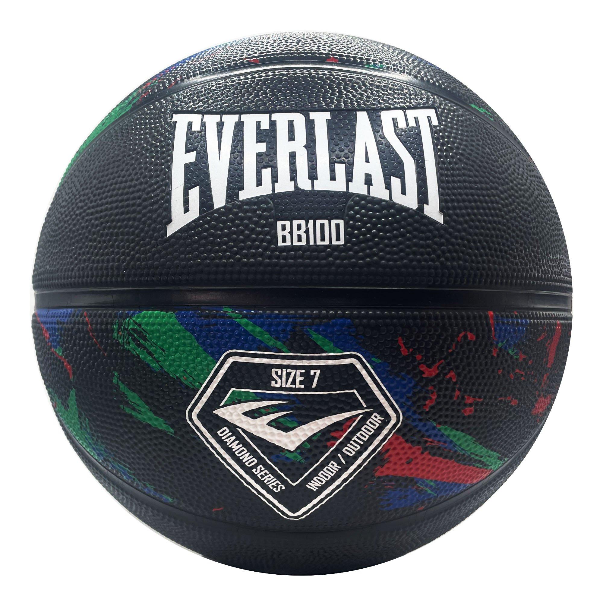 Black/Multi - Everlast - BB100 Basketball - 1
