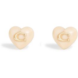 Coach COACH HEART PEARL STUD EARRINGS