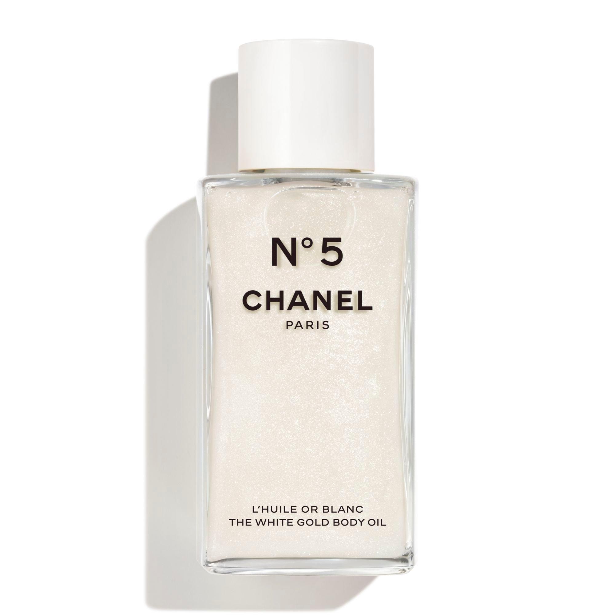 CHANEL N°5 THE WHITE GOLD BODY OIL - Size 250 ml