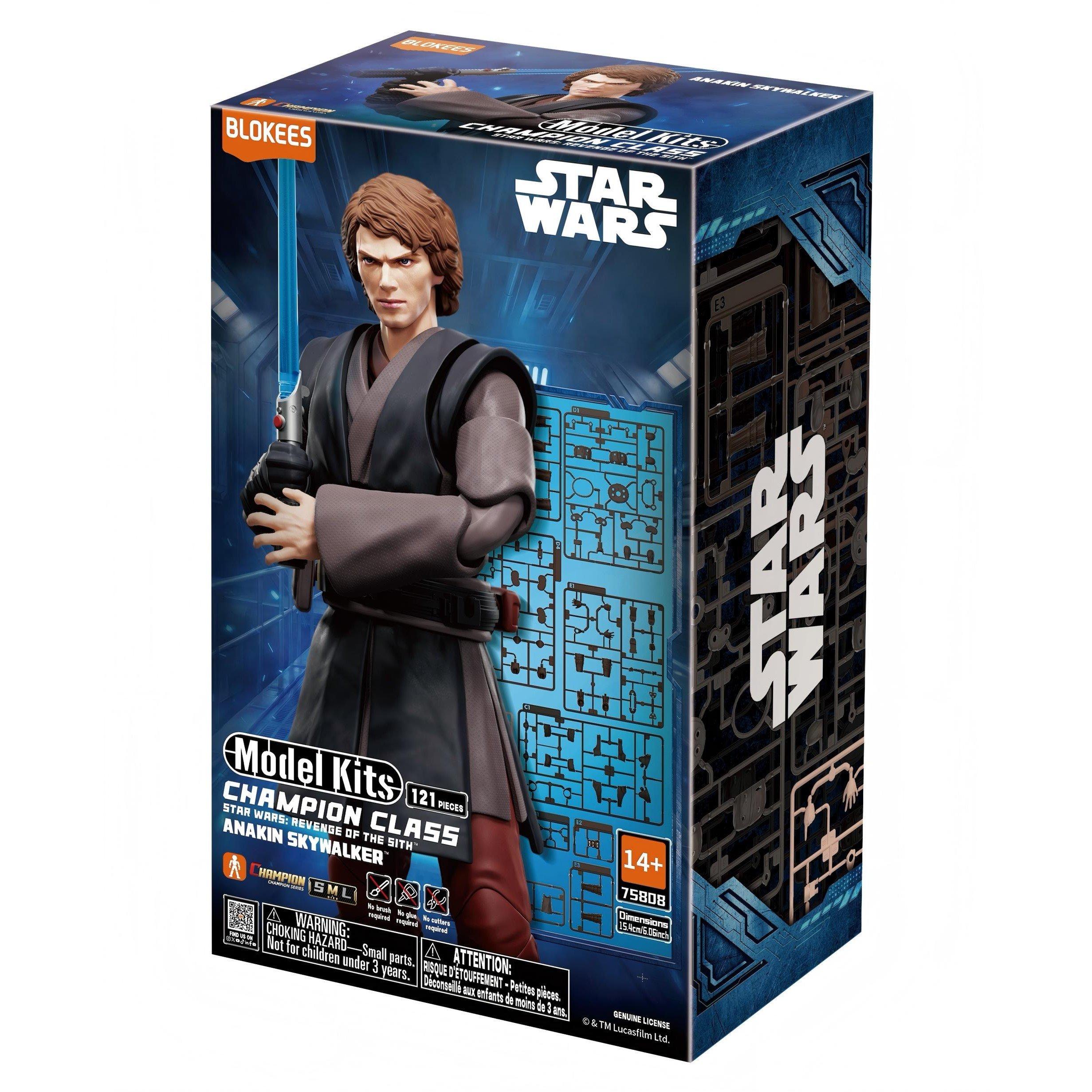 Blokees Model Kits - Star Wars: Revenge Of The Sith C08 - Anikin Skywalker Multi - Image 4