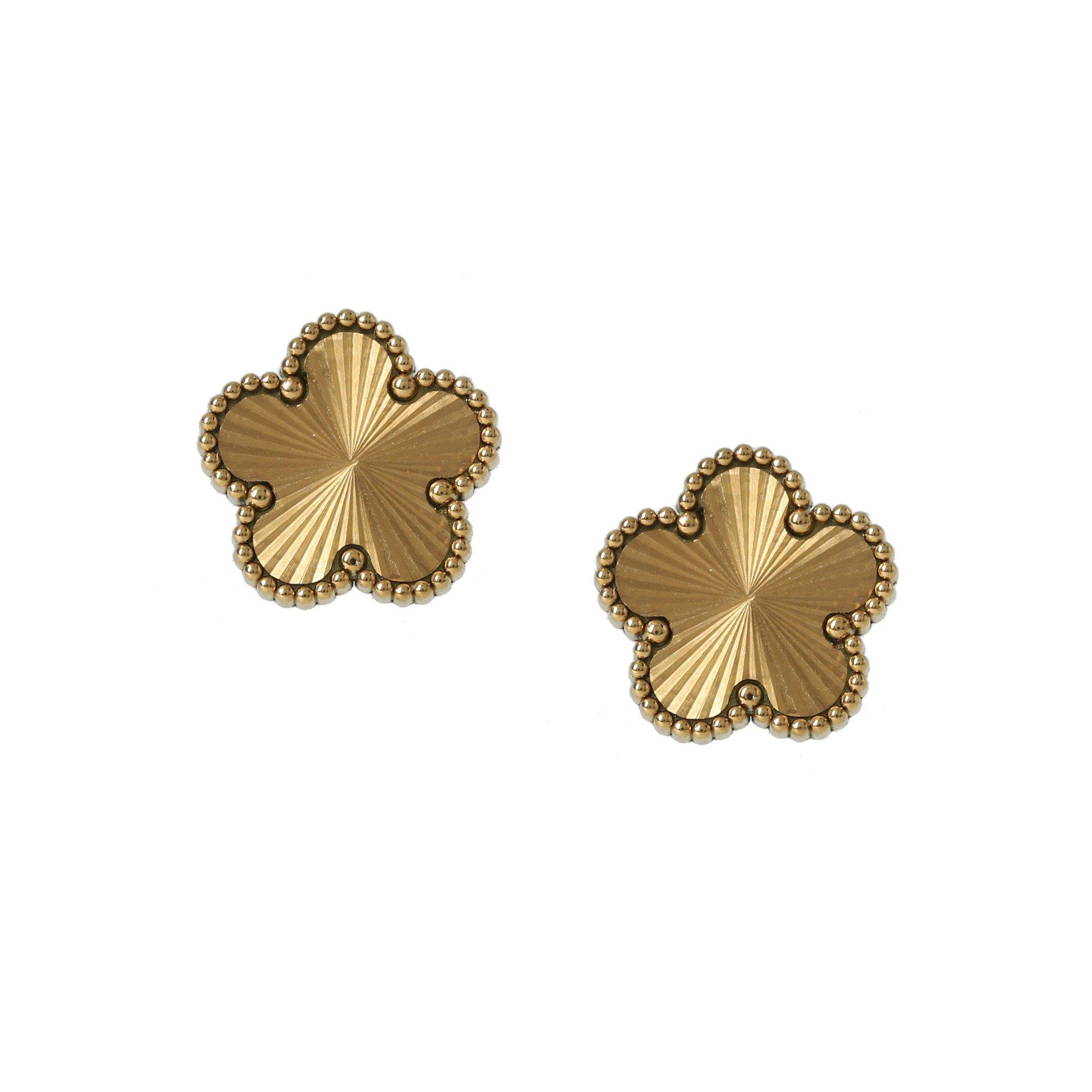 Miso Clover Stud Earrings