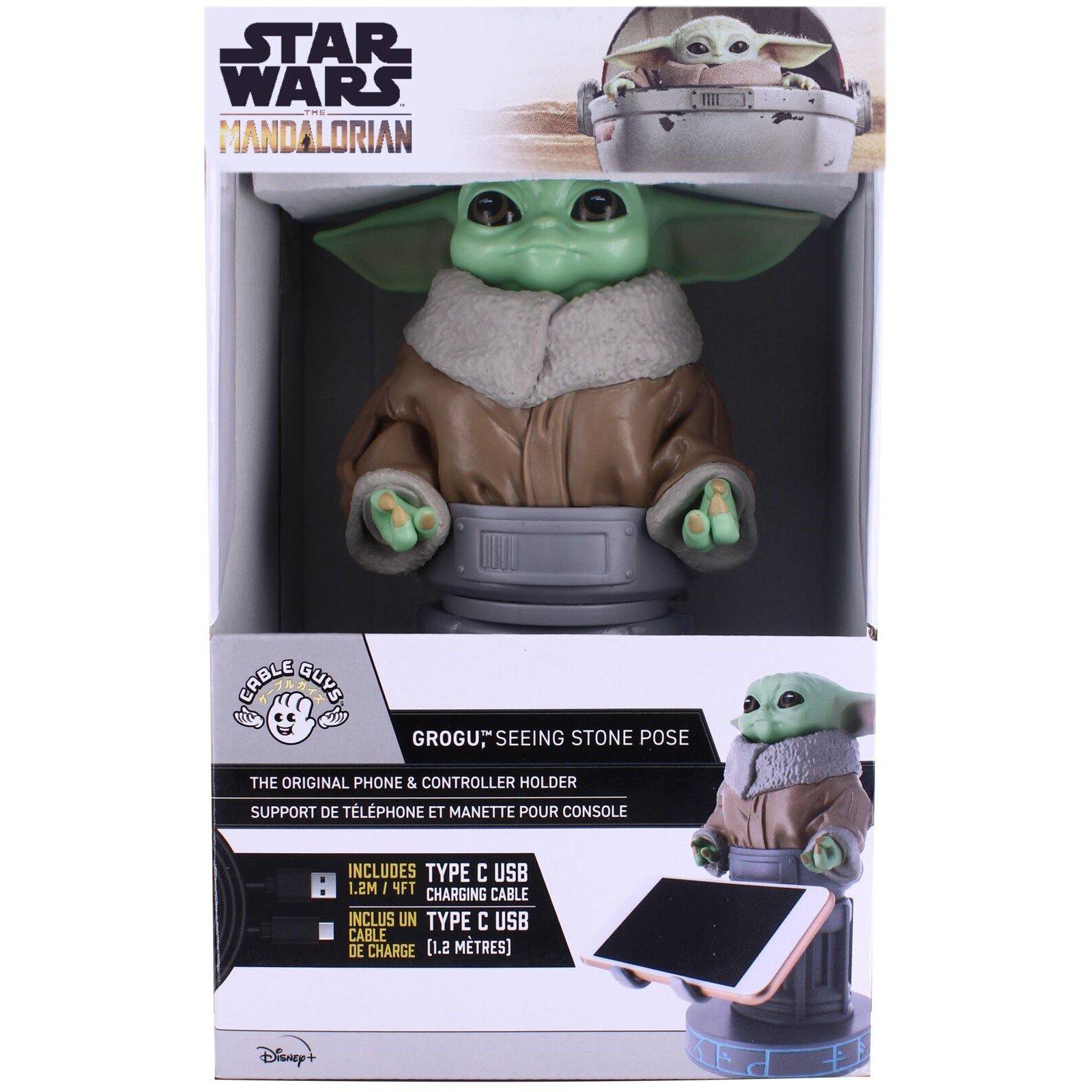 Grogu Mando App - Cable Guys - Cable Guys Phone and Device Stand - Star Wars The Mandalorian Grogu - 4