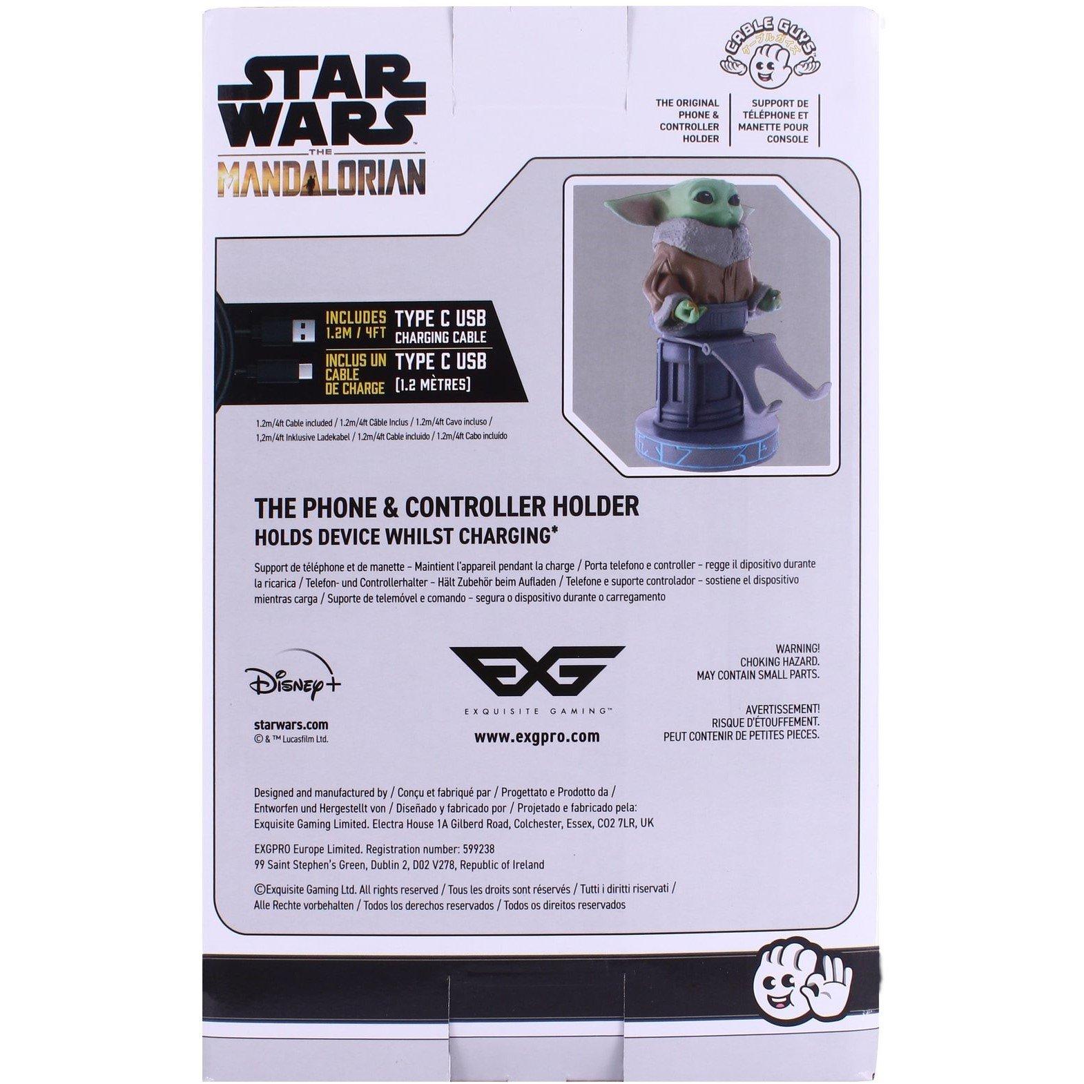 Grogu Mando App - Cable Guys - Cable Guys Phone and Device Stand - Star Wars The Mandalorian Grogu - 5