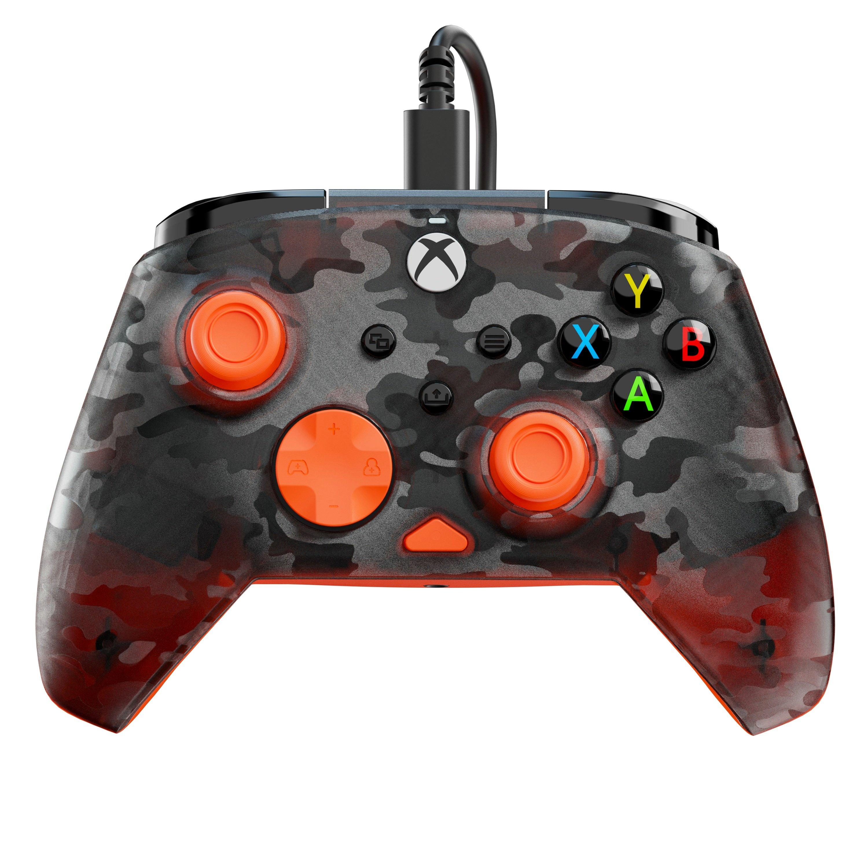 Zwart - Turtle Beach - Turtle Beach Rematch Core Xbox Black Camo Orange - 2