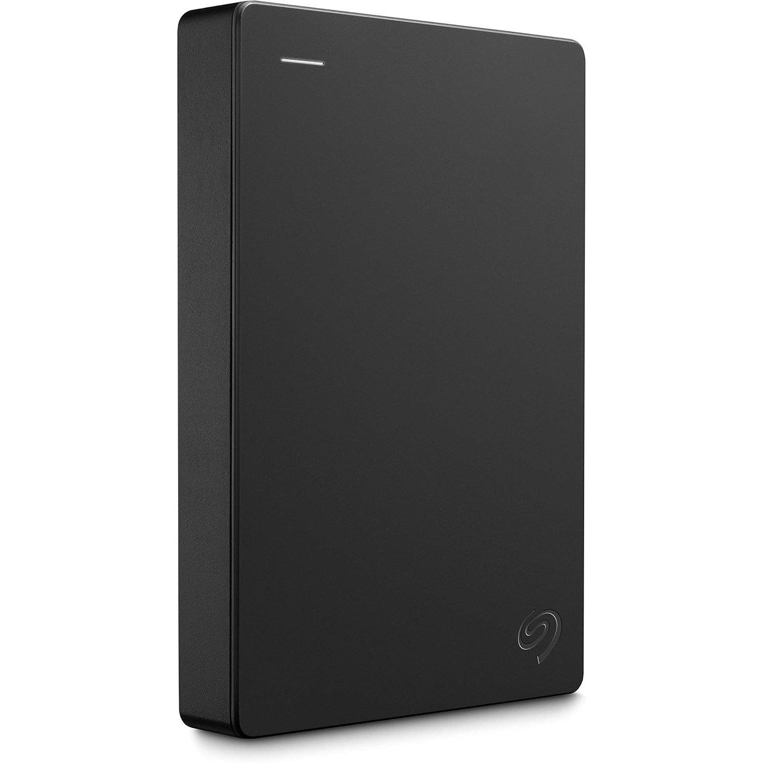 Black - Seagate - Drive 5TB External Hard Drive Dark Grey for PC Laptop and Mac - 2