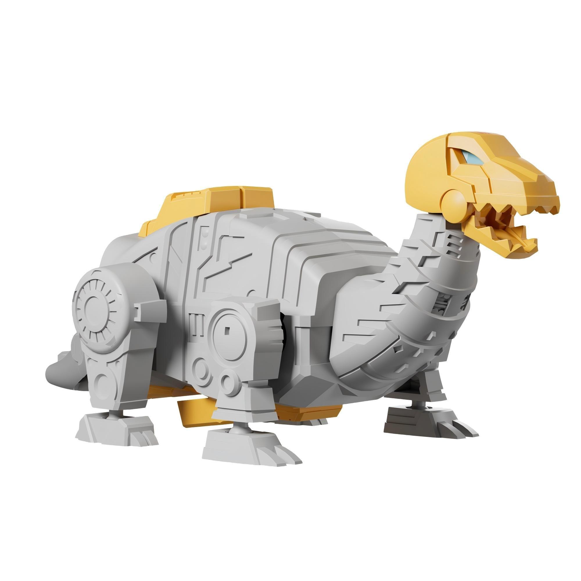 DV 07 - Blokees - Blokees - Transformers  Galaxy Version Defender 07 Power of the Beast w/Hang Tags - 13