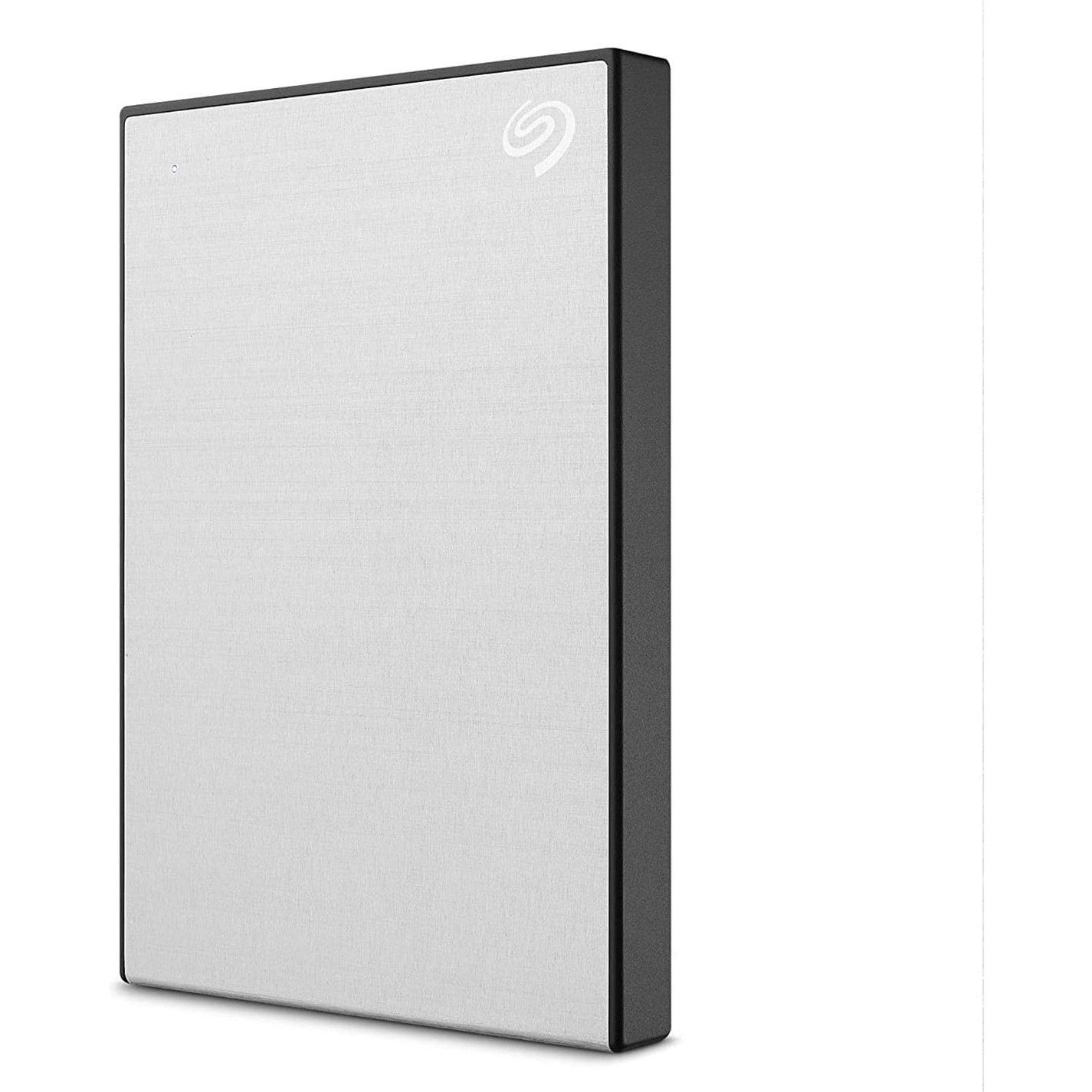 Seagate One Touch 1TB External Hard Drive with Password - Silver