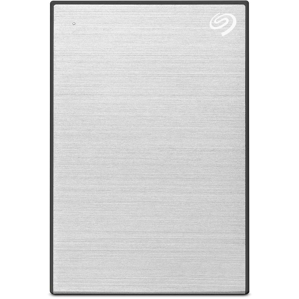 Silber - Seagate - One Touch 1TB External portable Hard Drive with Password protection - 4