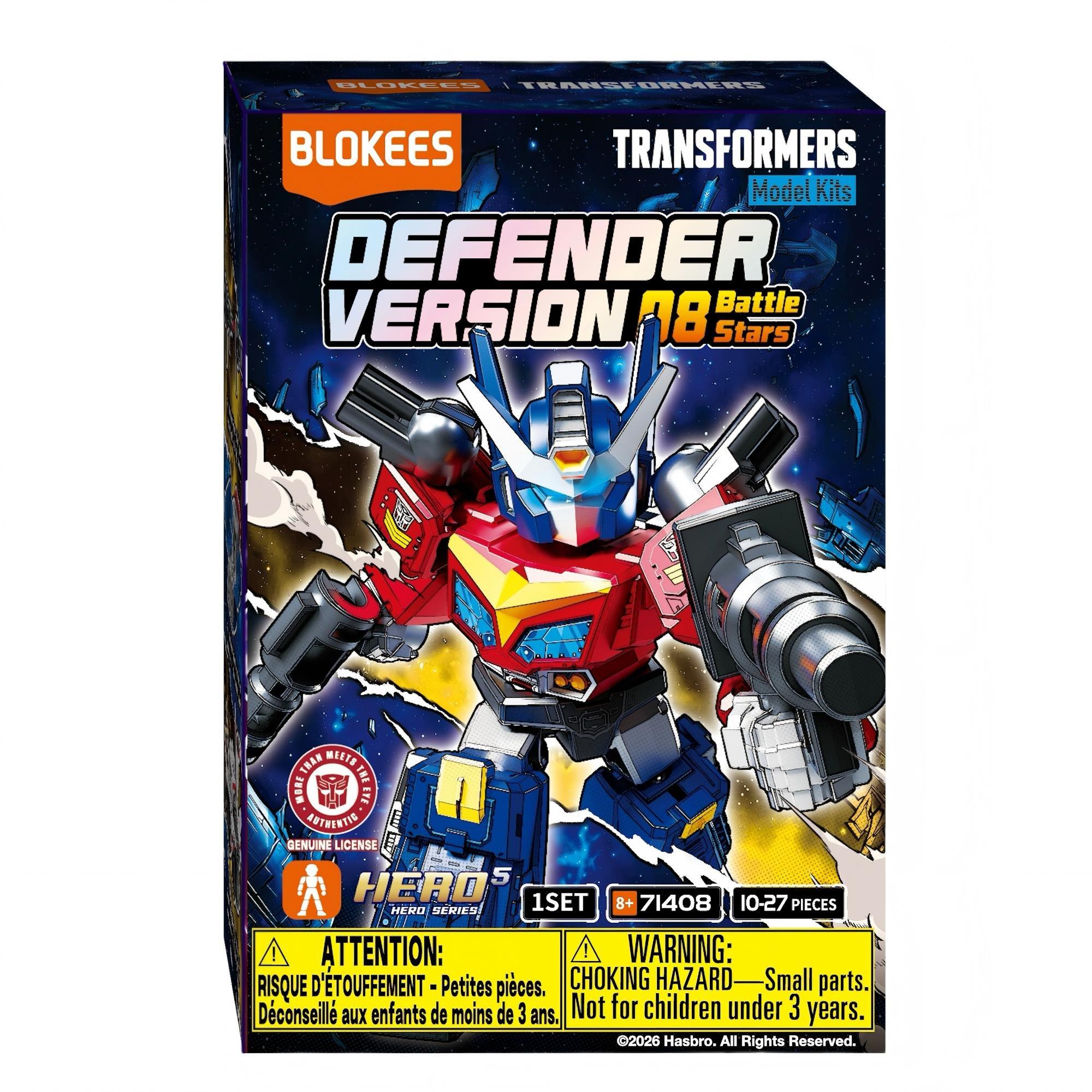DV 08 - Blokees - Blokees - Transformers  Galaxy Version Defender 08 Battle Stars - 1