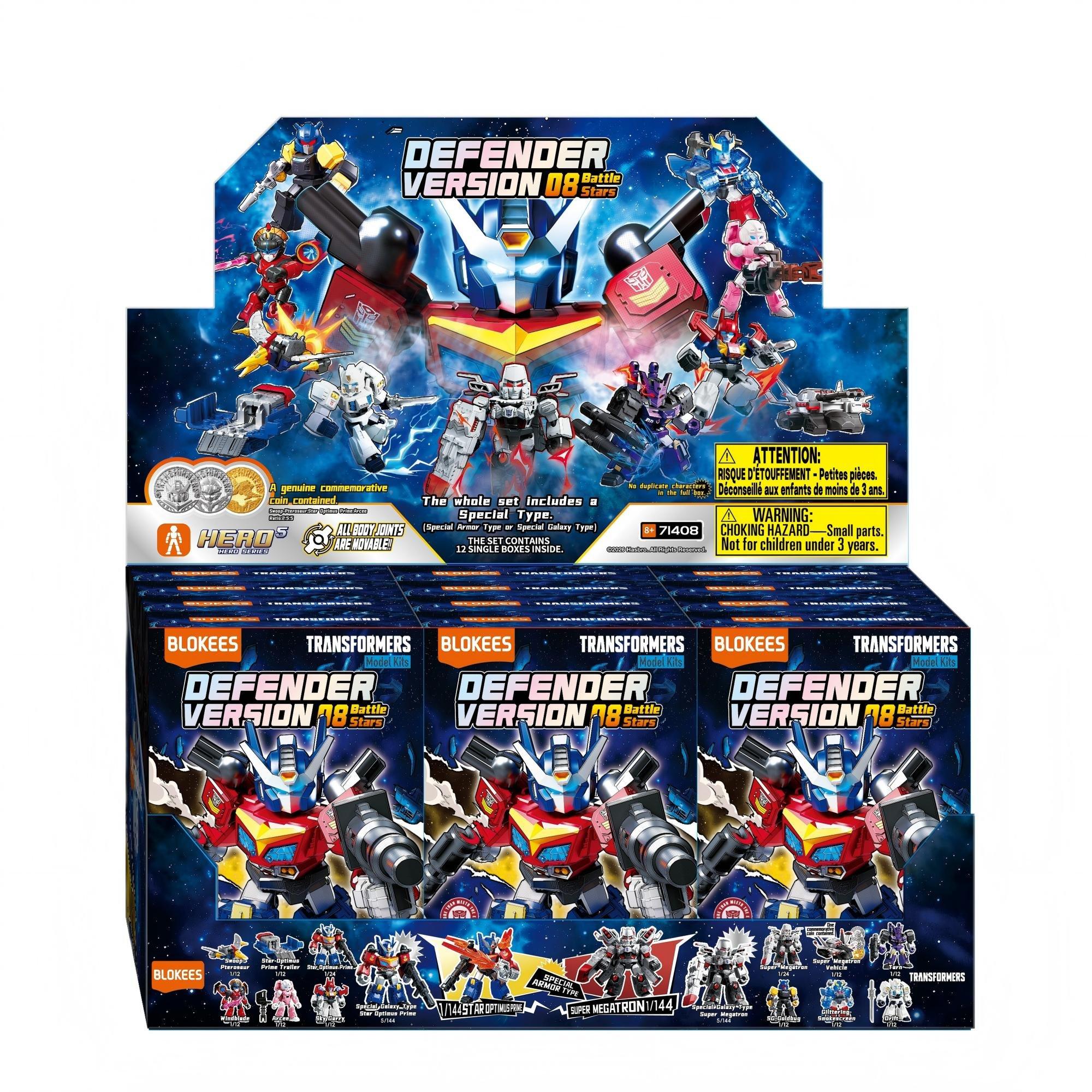 DV 08 - Blokees - Blokees - Transformers  Galaxy Version Defender 08 Battle Stars - 2